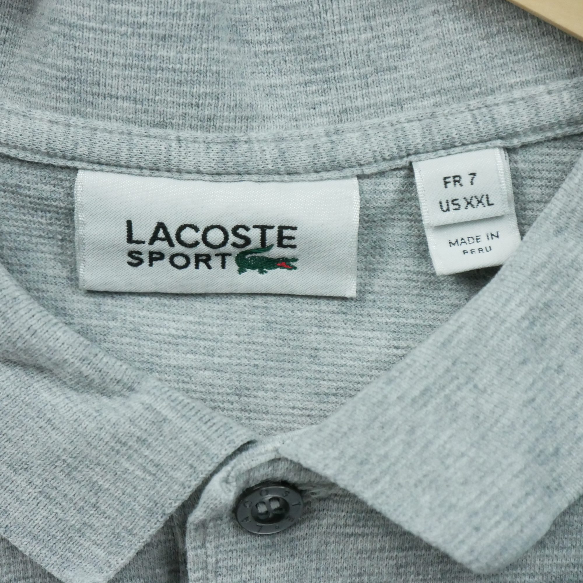Polo manches courtes Homme  Gris 8