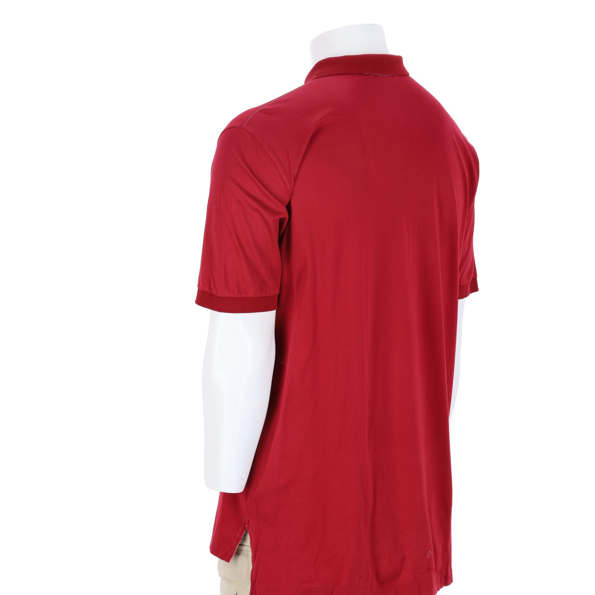 Polo manches courtes Homme  Rouge 2