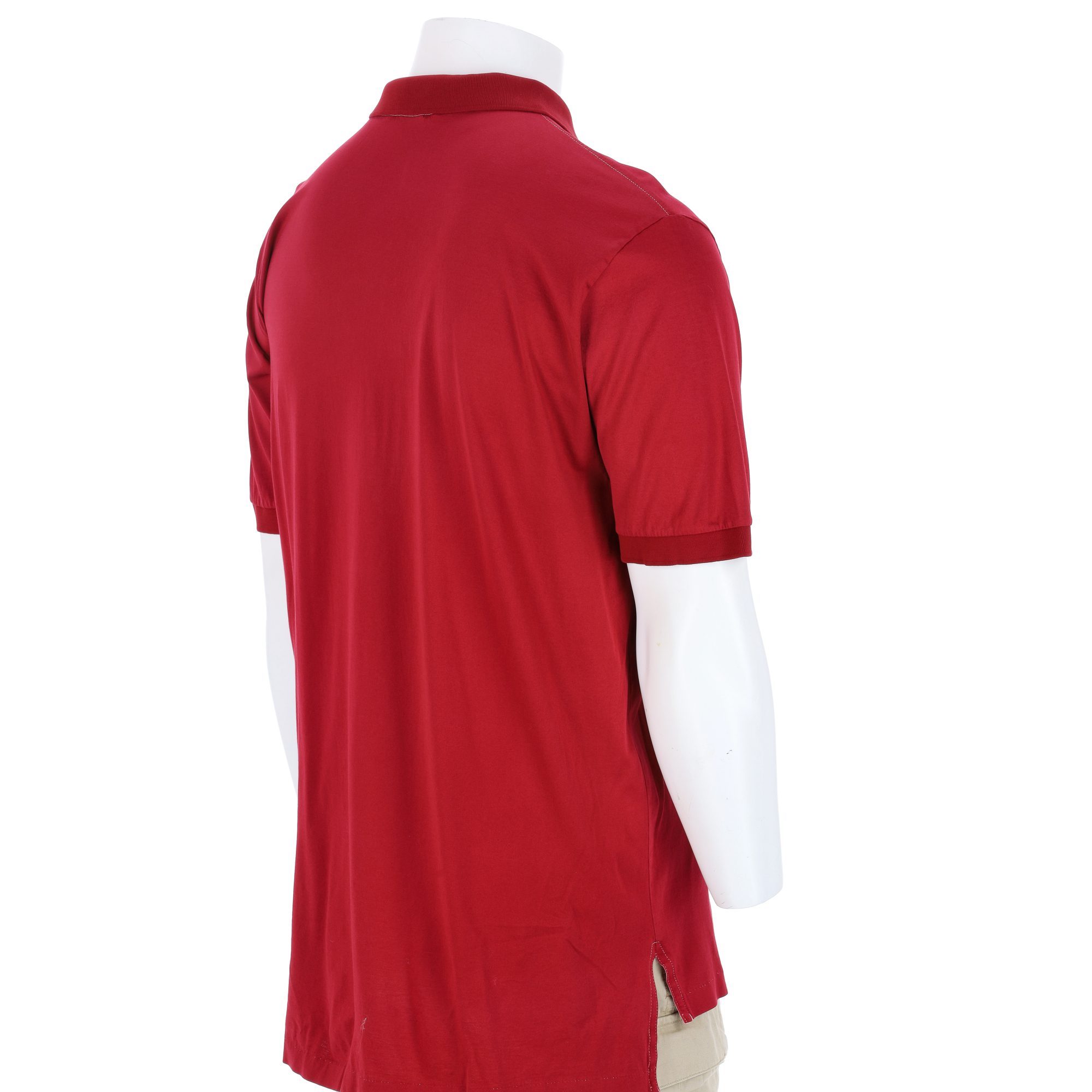 Polo manches courtes Homme  Rouge 5