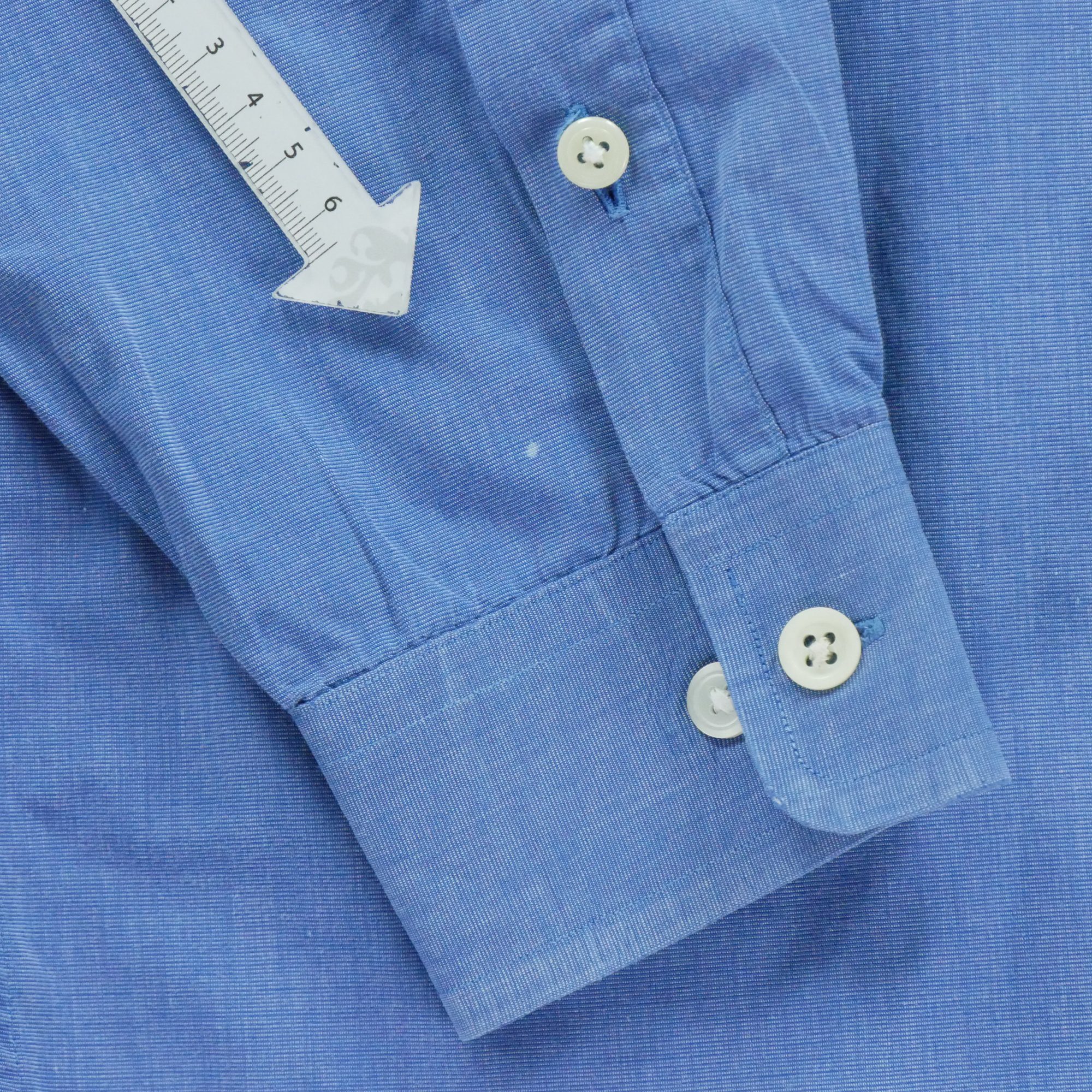 Chemise classiques Homme uni Bleu 6