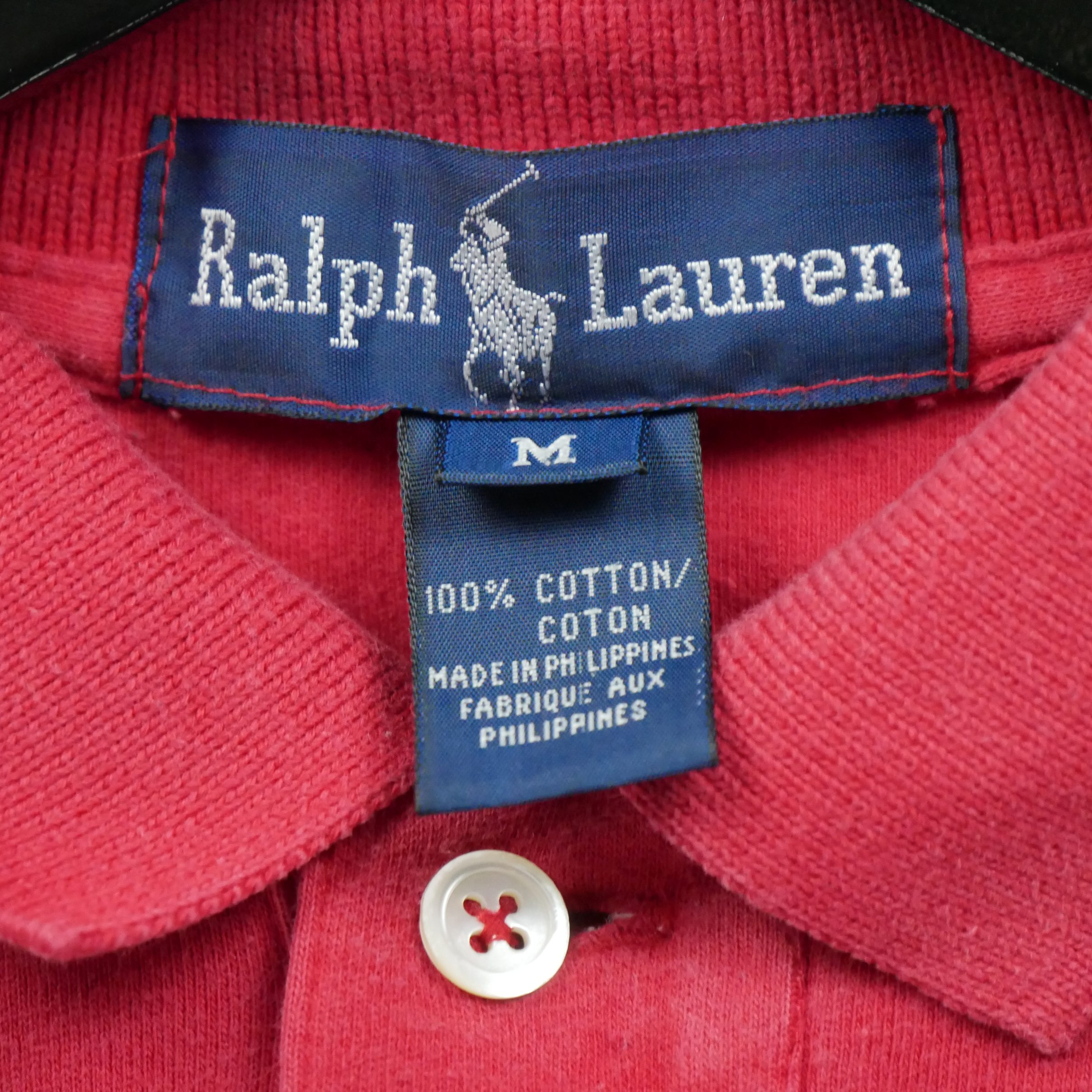 Polo manches longues Homme  Rouge 9