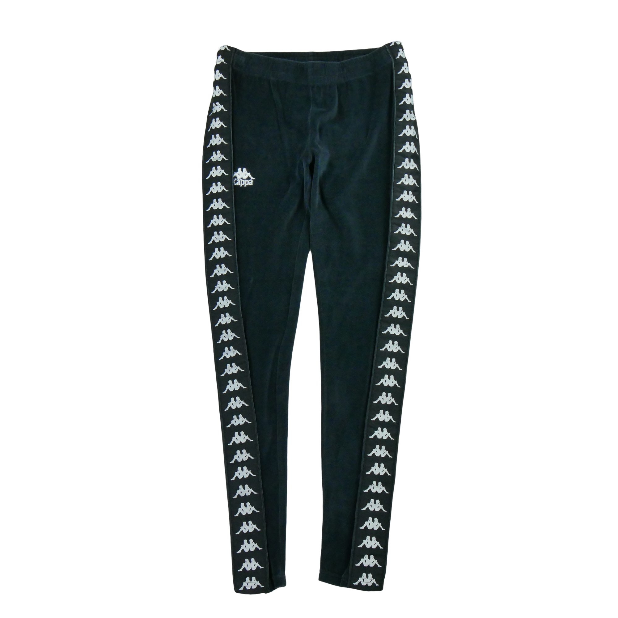 Jogging Femme  velours 222 banda Noir 1