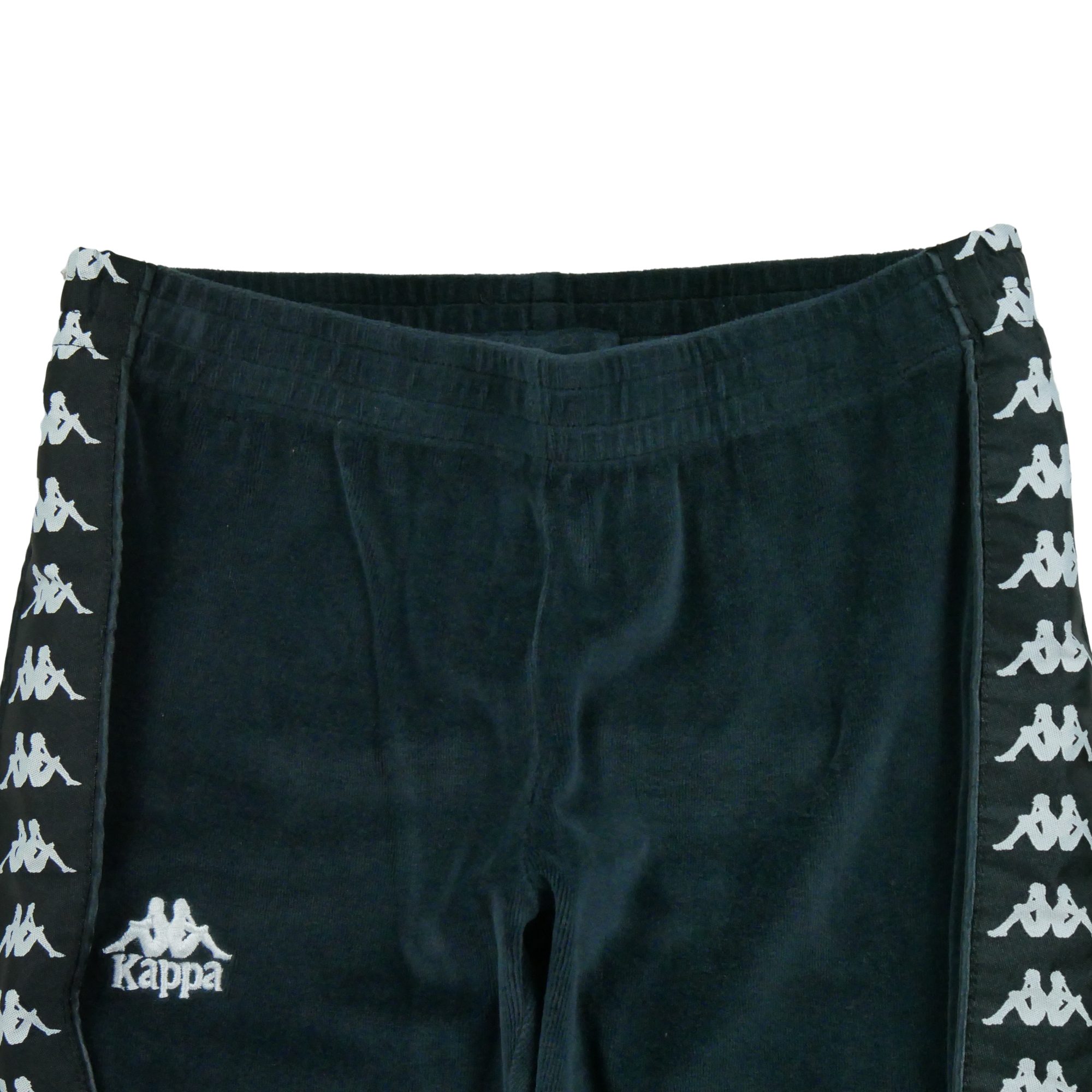 Jogging Femme  velours 222 banda Noir 3