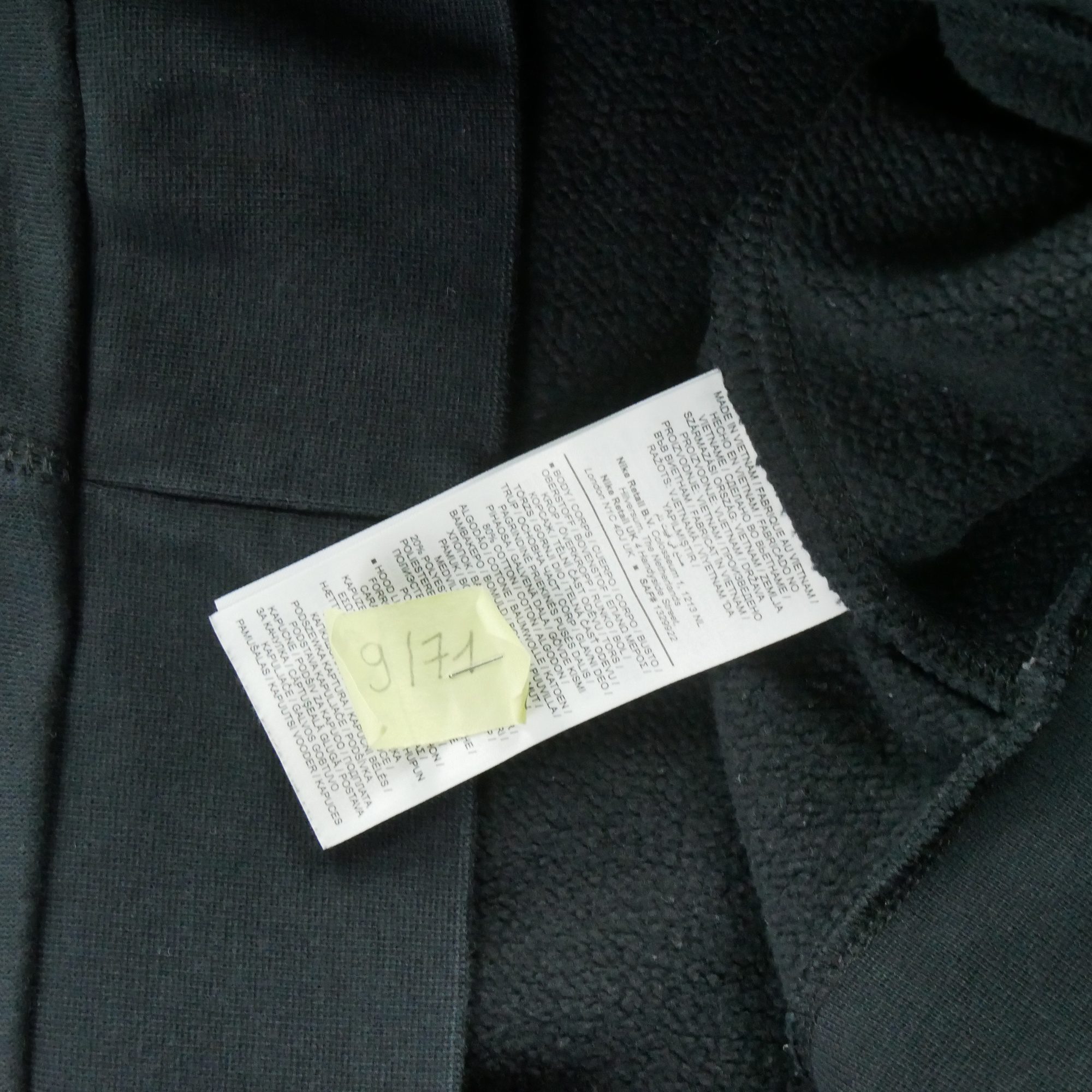 Sweat à capuche Homme  NBA Noir 6