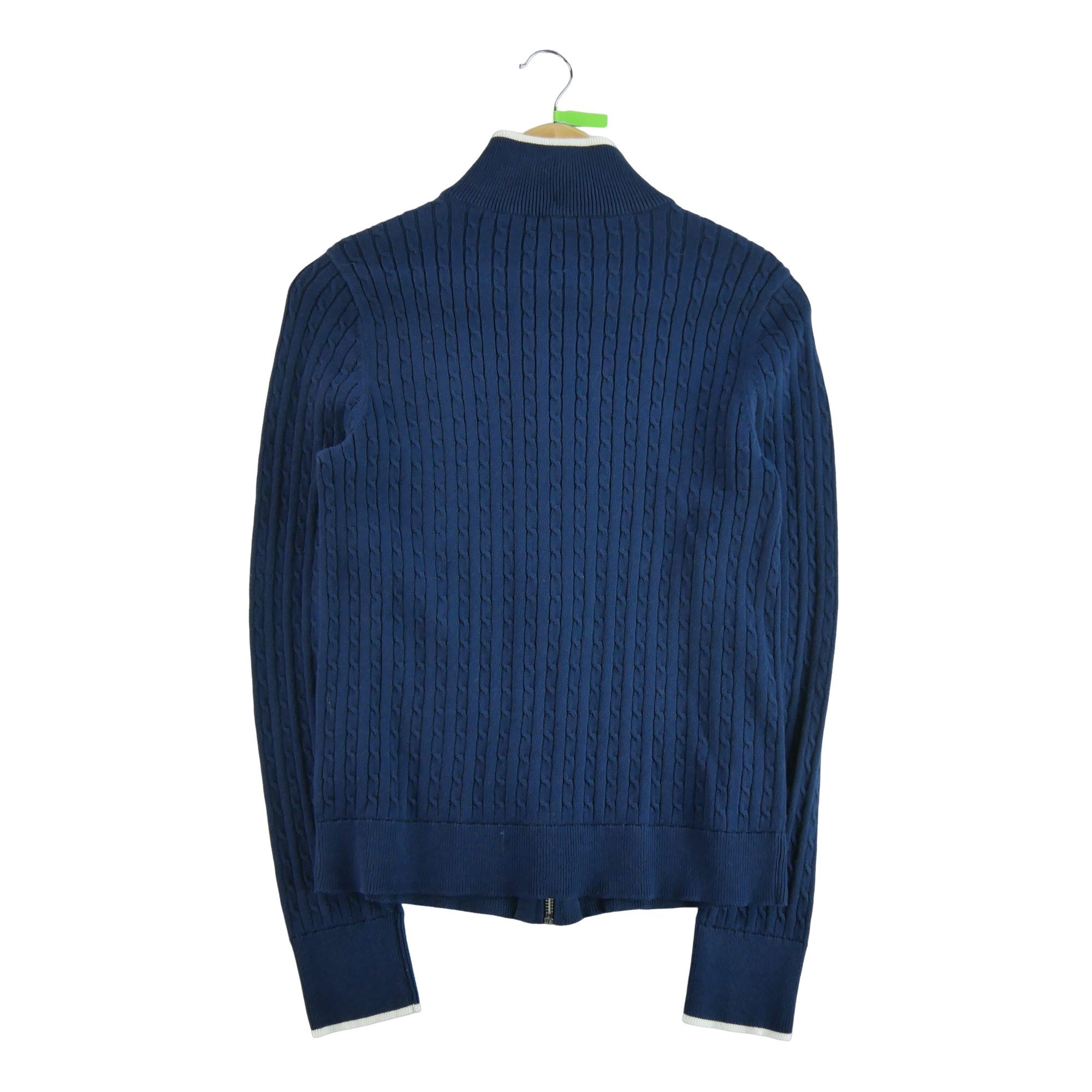 Pull Femme  full zip Marine 2