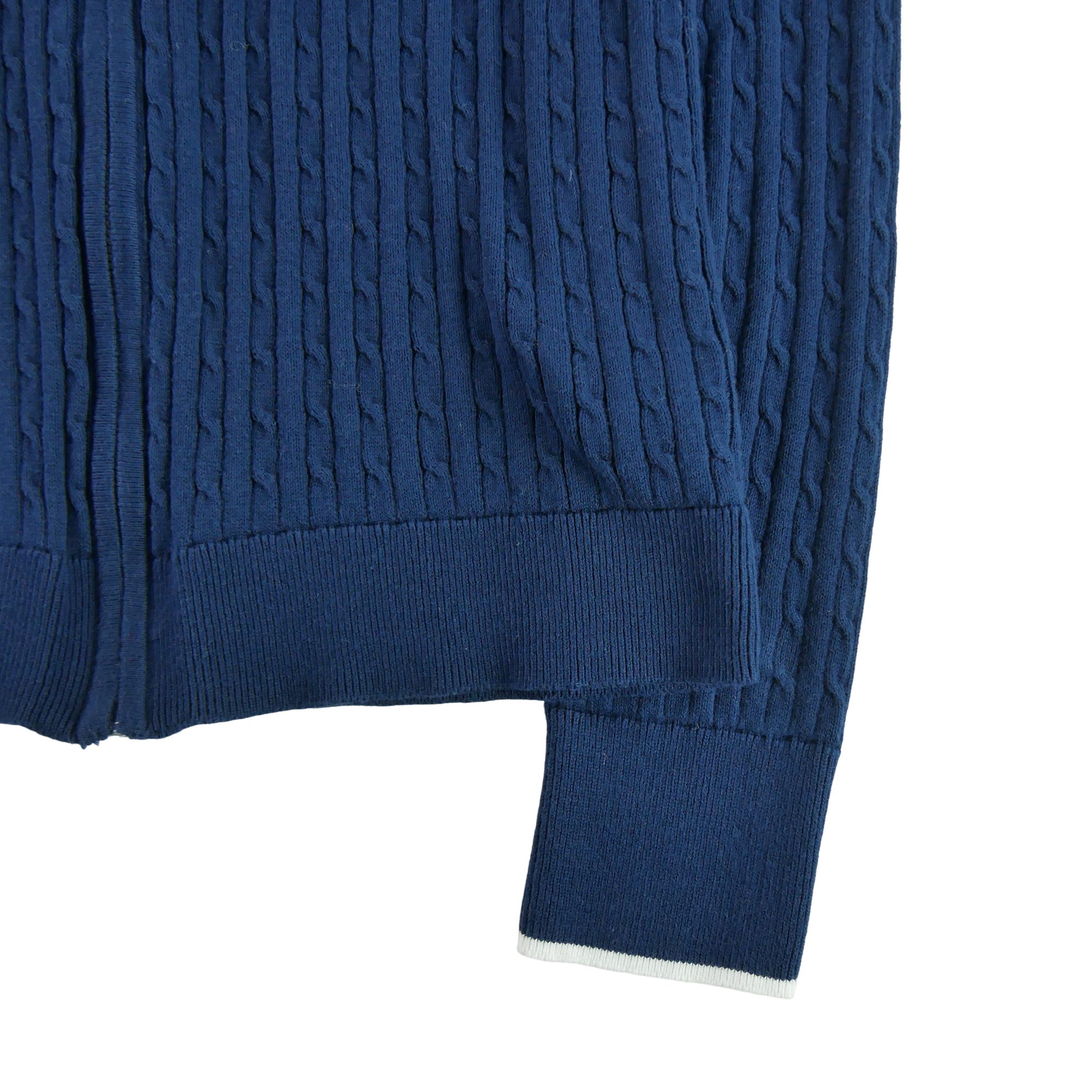 Pull Femme  full zip Marine 5