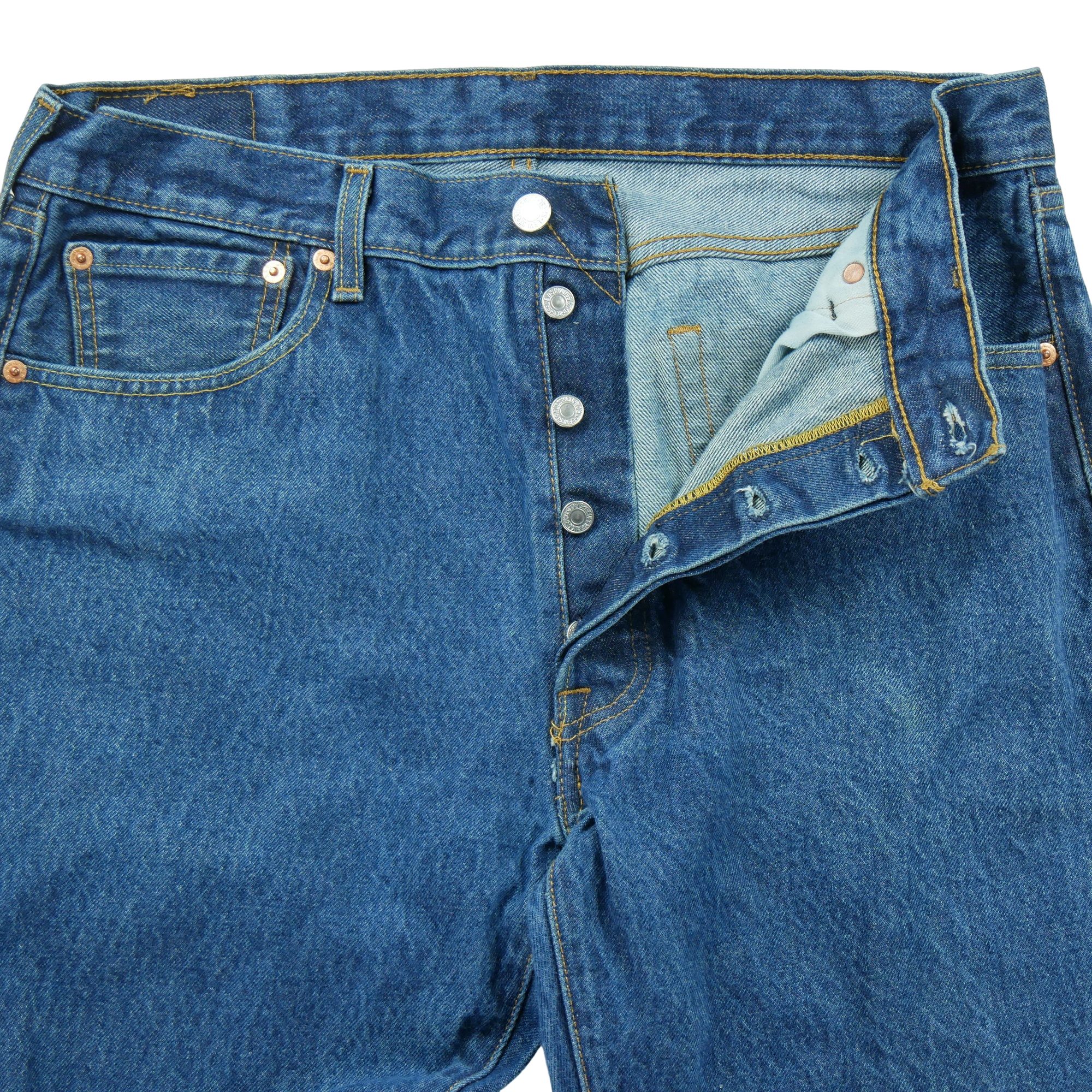 Jean Homme Levis 501 Bleu 4