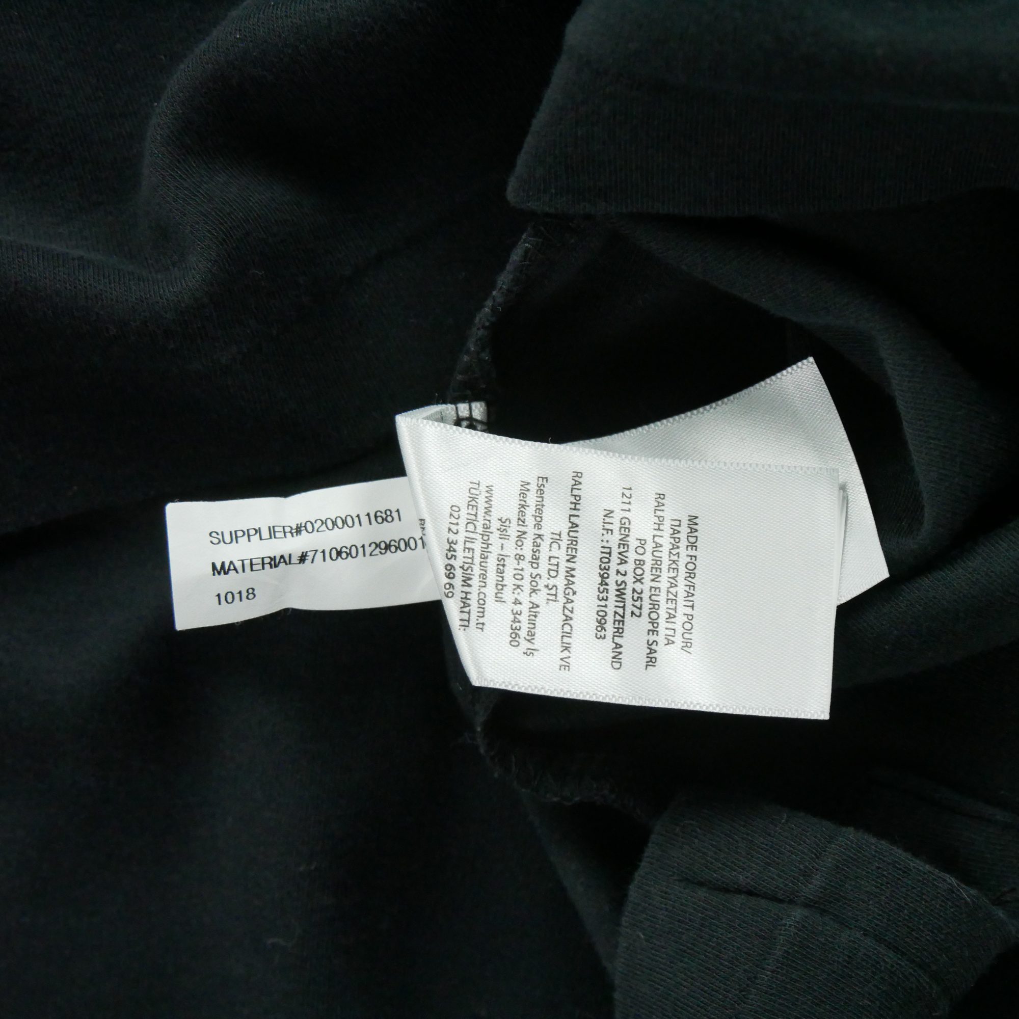 Polo manches courtes Homme  Noir 7