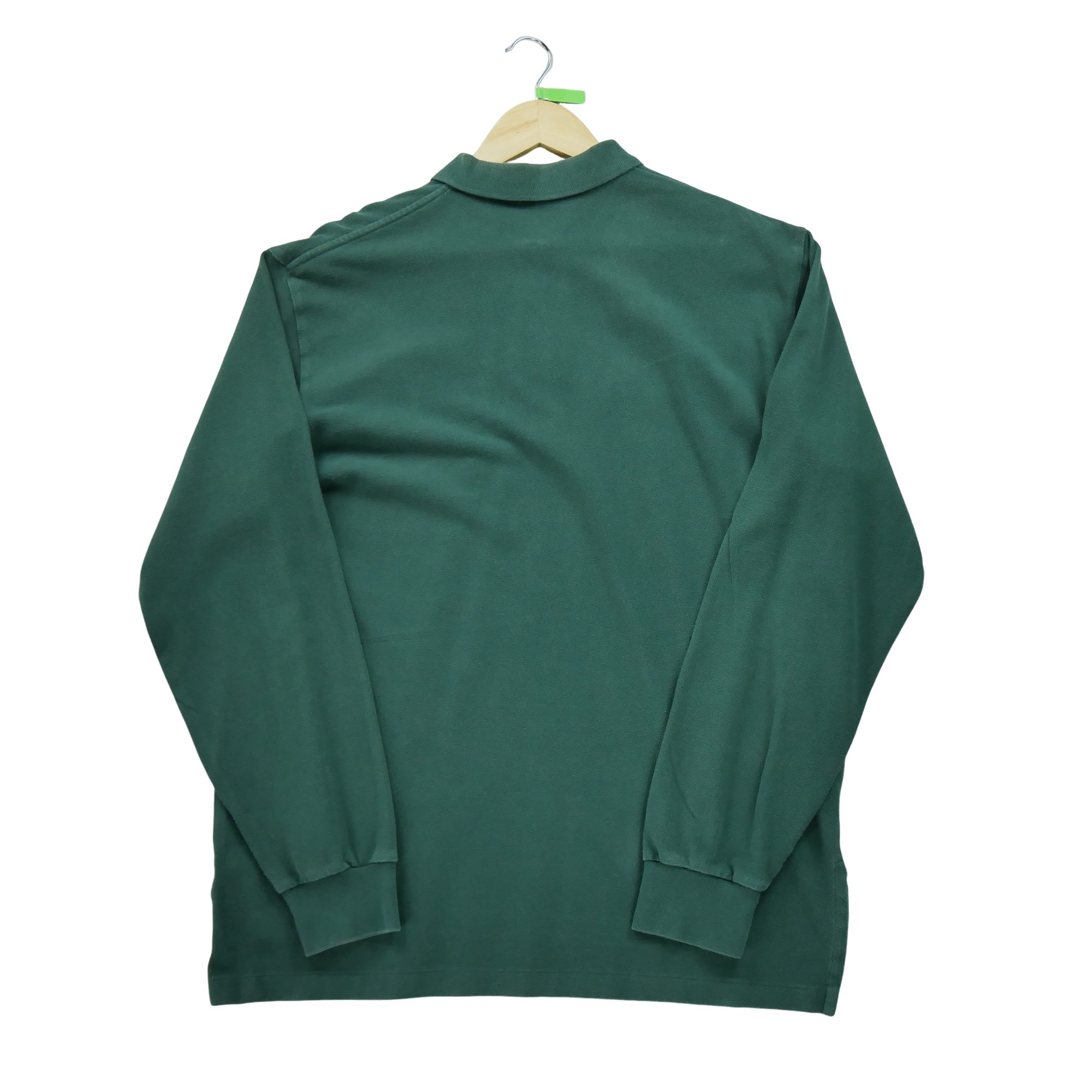 Polo manches longues Homme  Vert 3