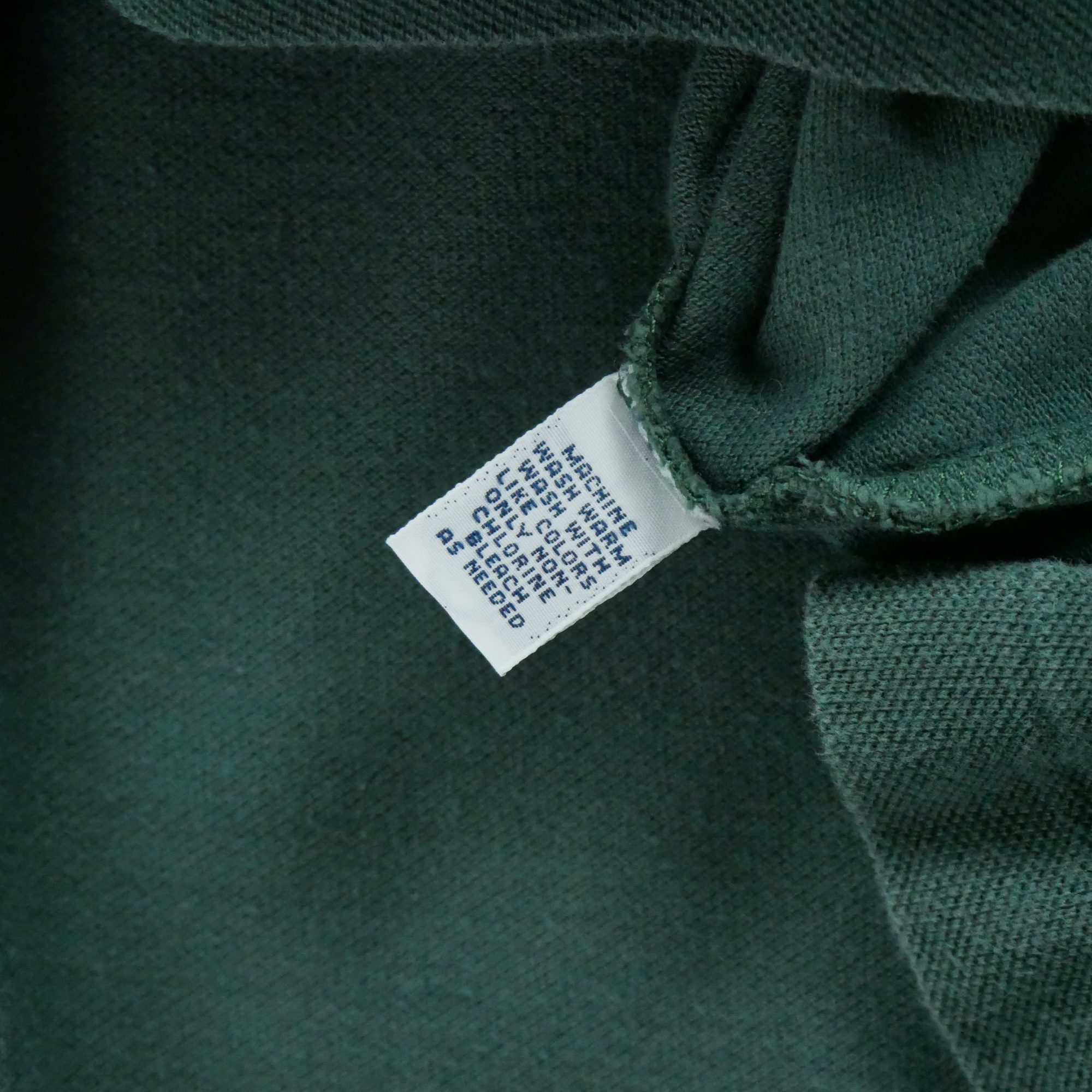 Polo manches longues Homme  Vert 7