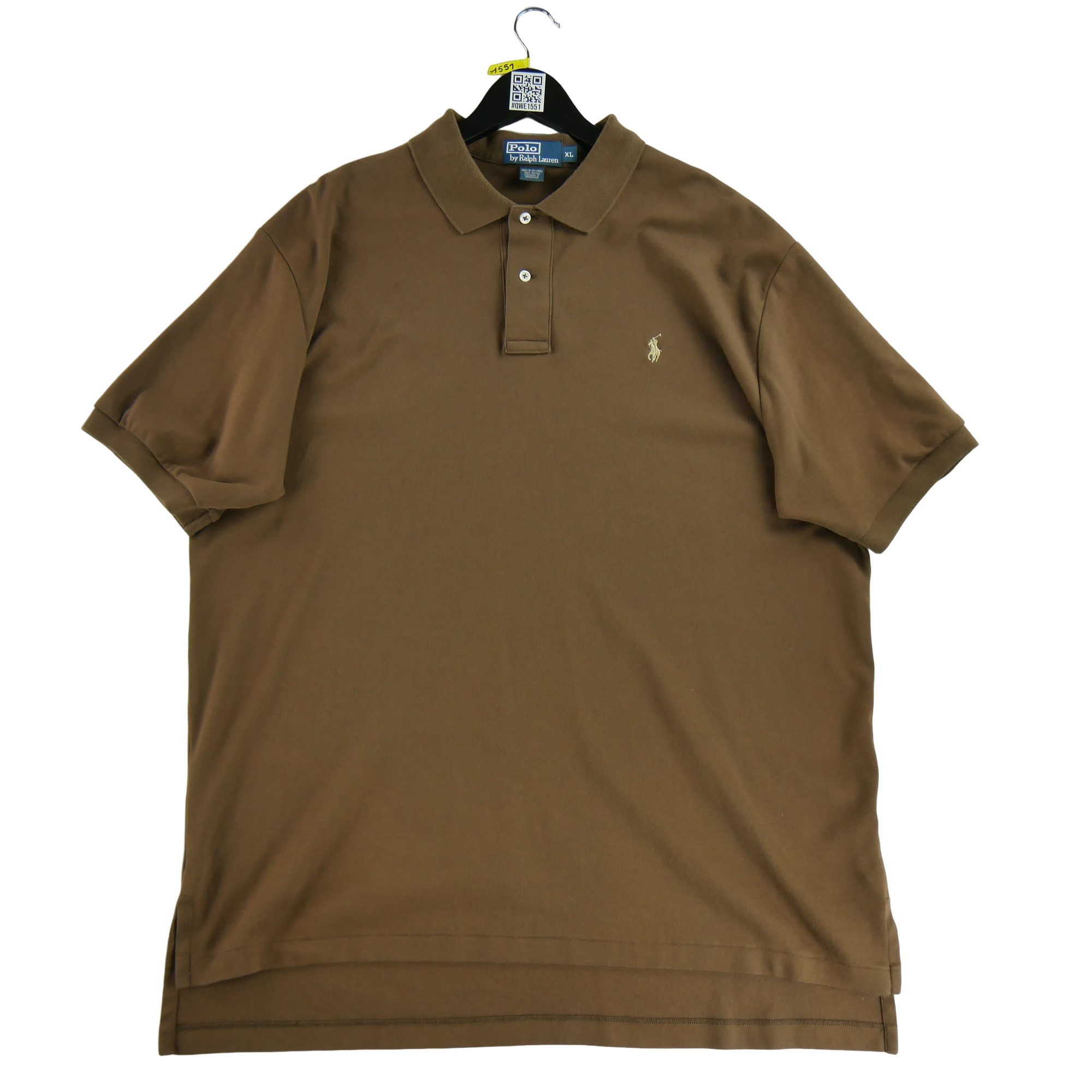 Polo manches courtes Homme  Marron 2