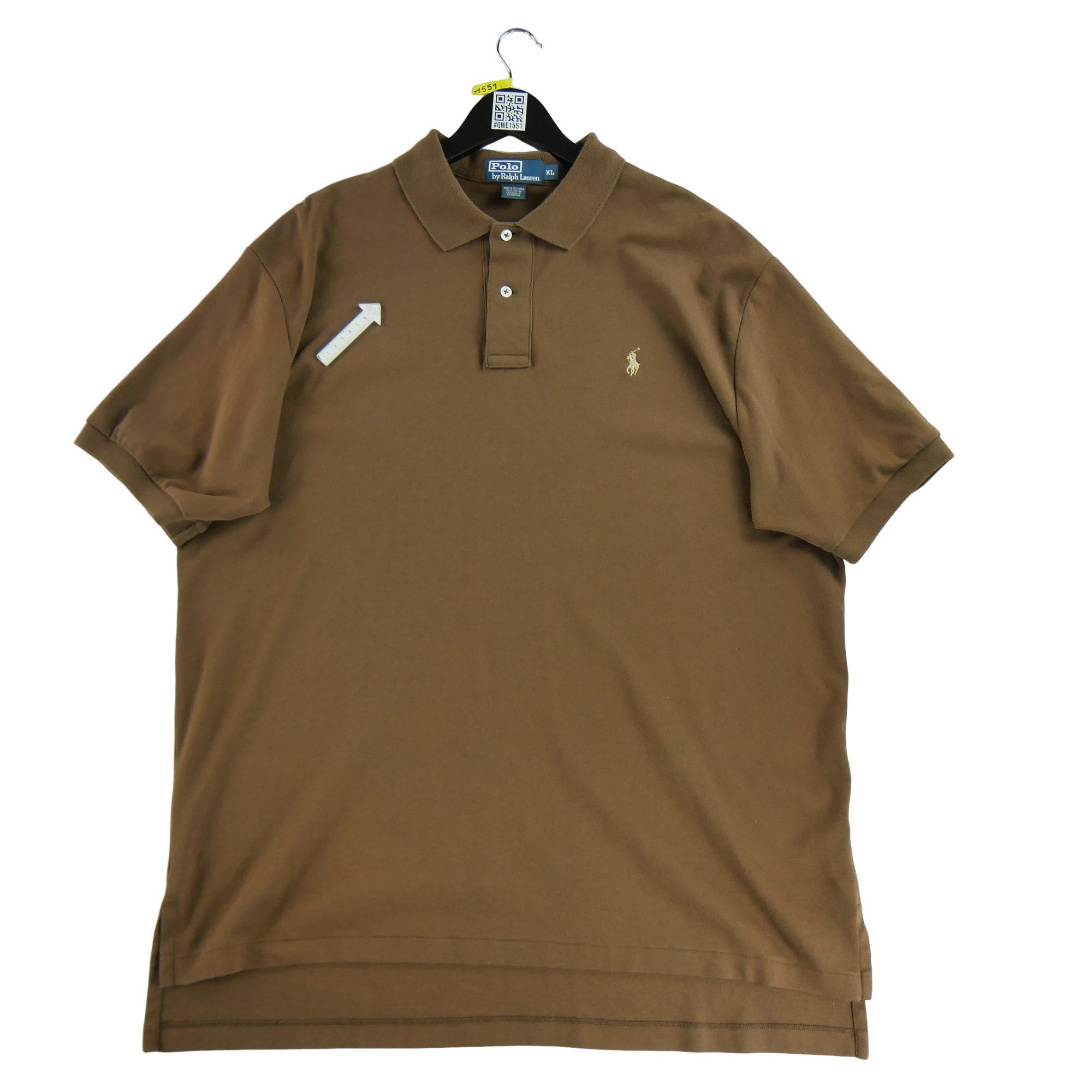 Polo manches courtes Homme  Marron 5