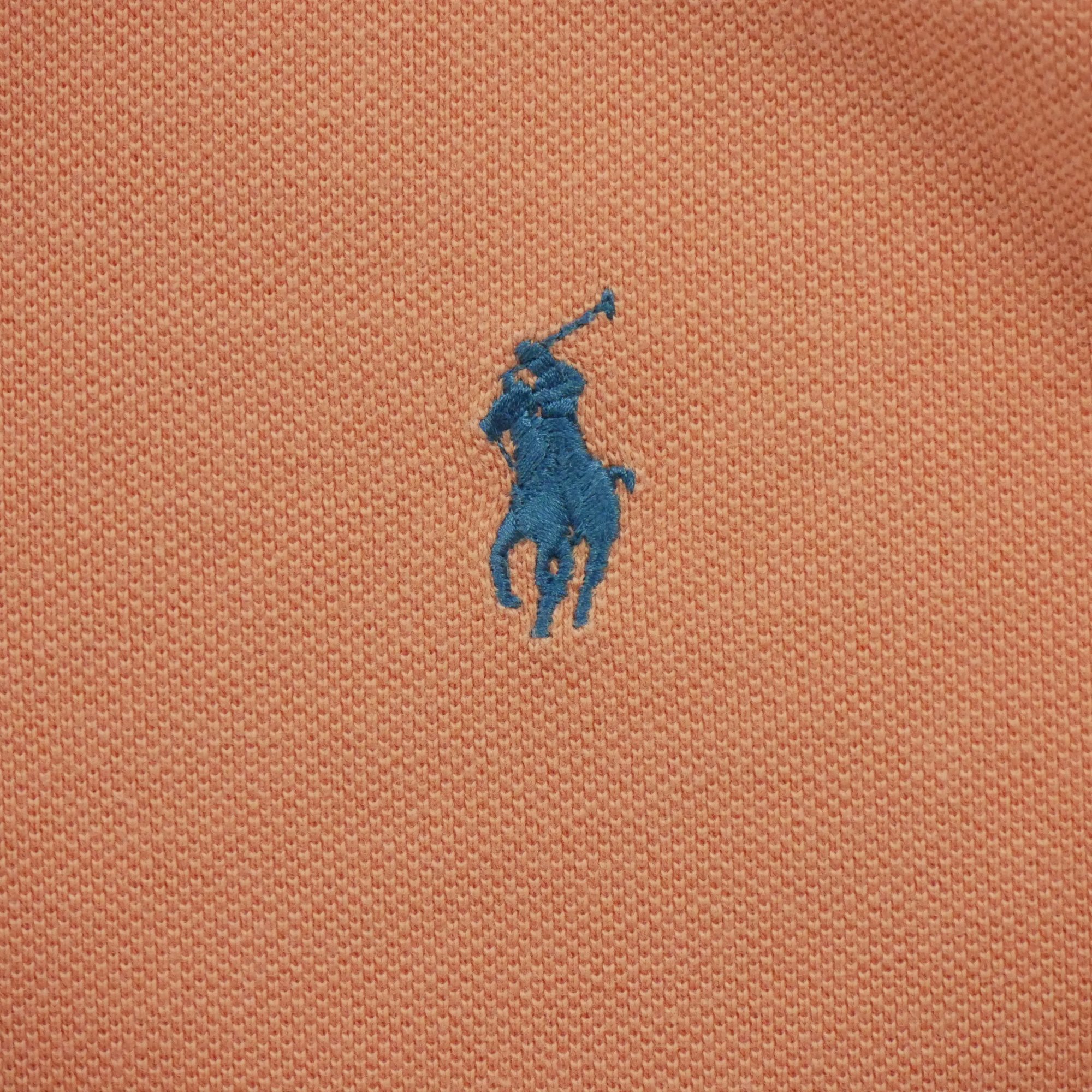 Polo manches courtes Homme  Corail 4