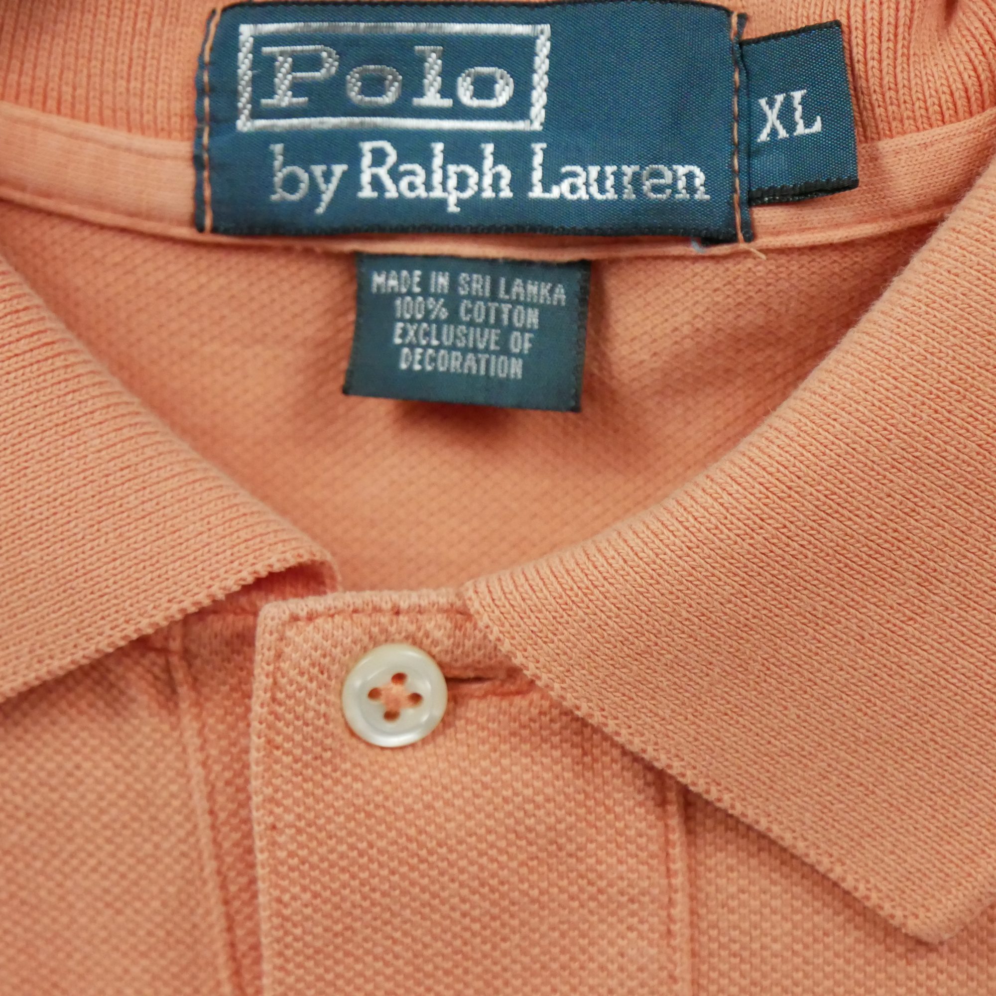 Polo manches courtes Homme  Corail 7