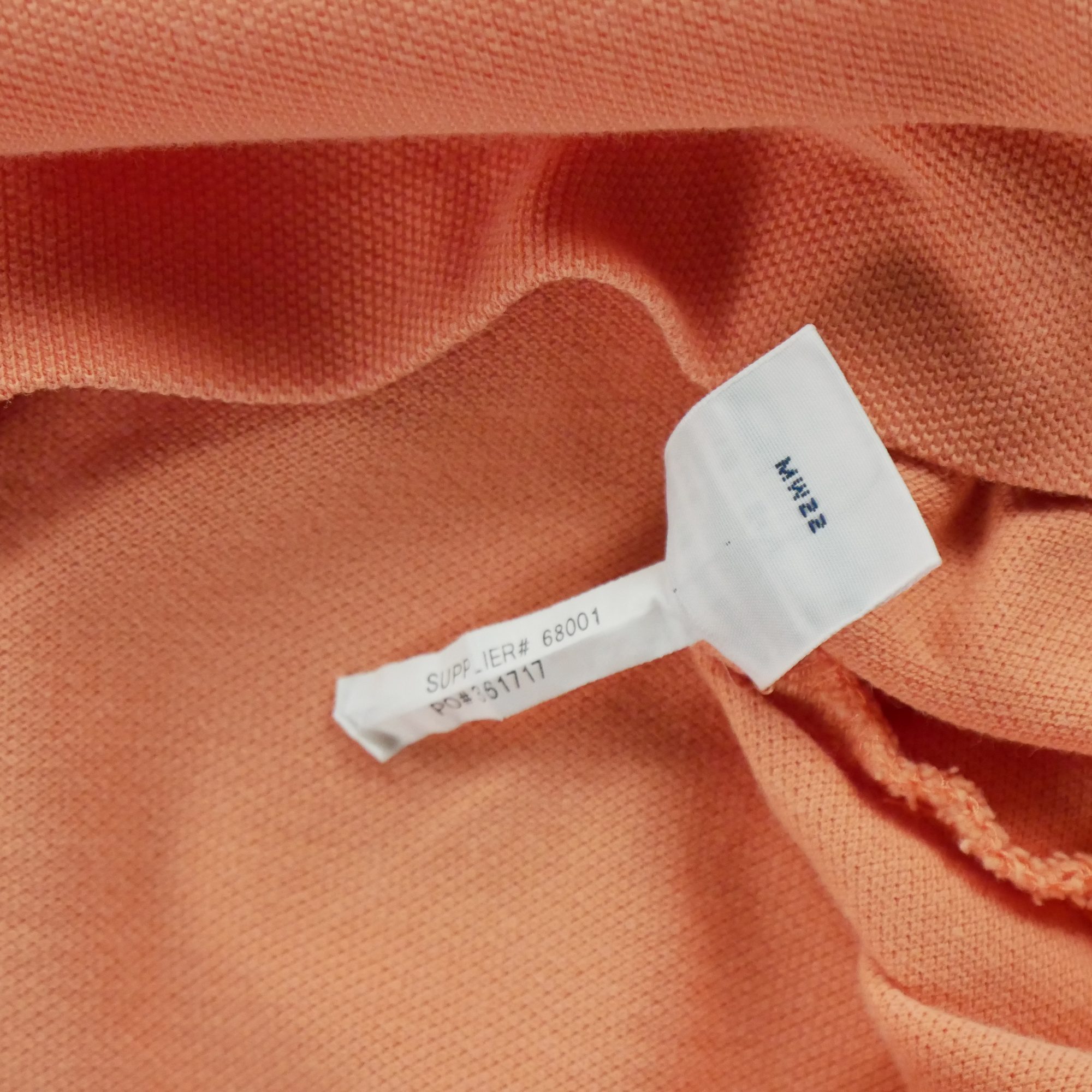 Polo manches courtes Homme  Corail 8