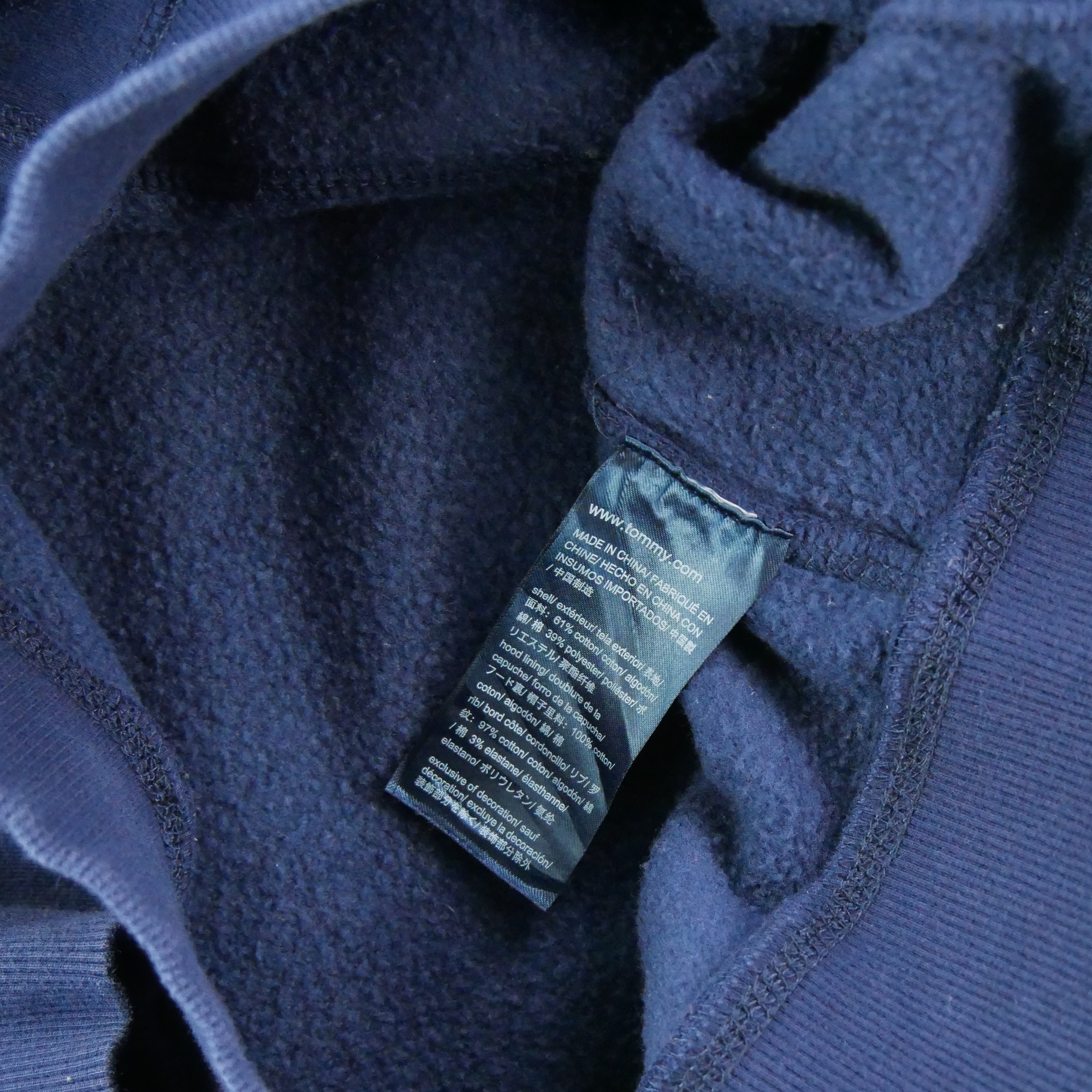Sweat à capuche Homme  Marine 7