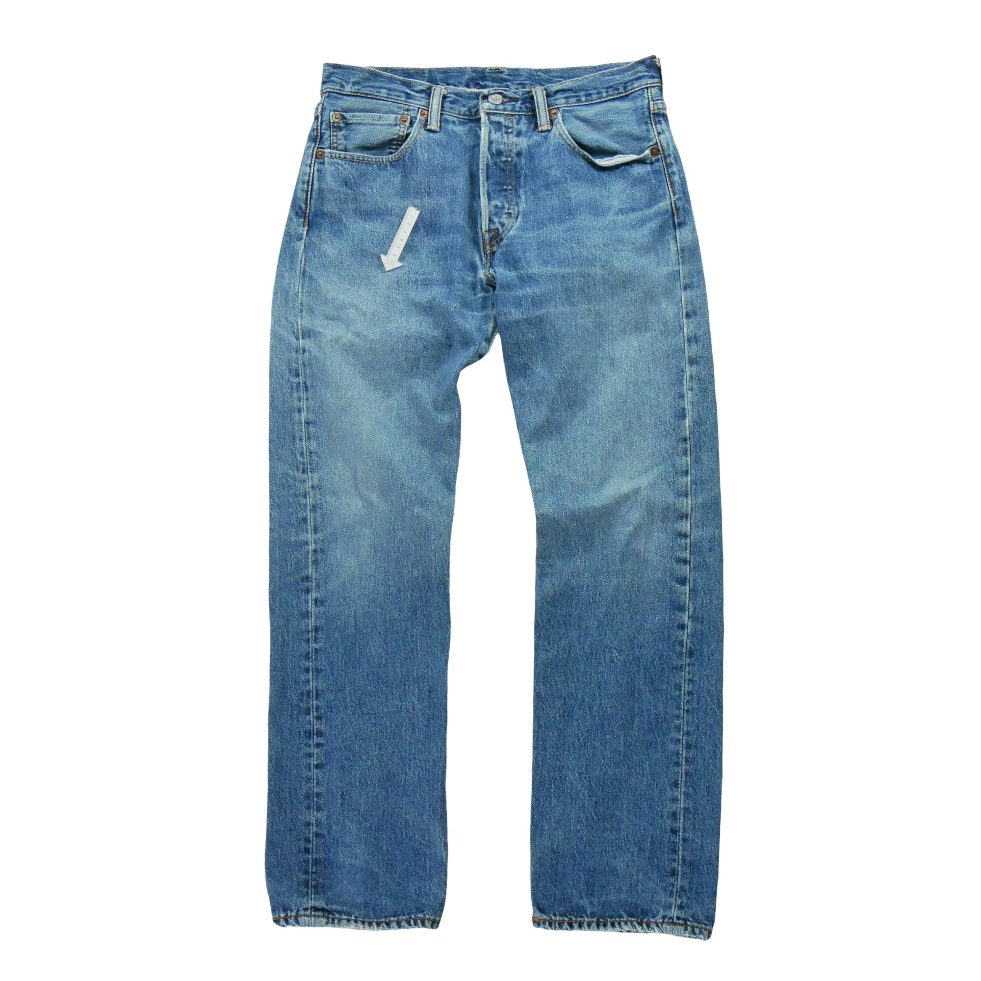 Jean Homme Levis 501 Bleu clair 6