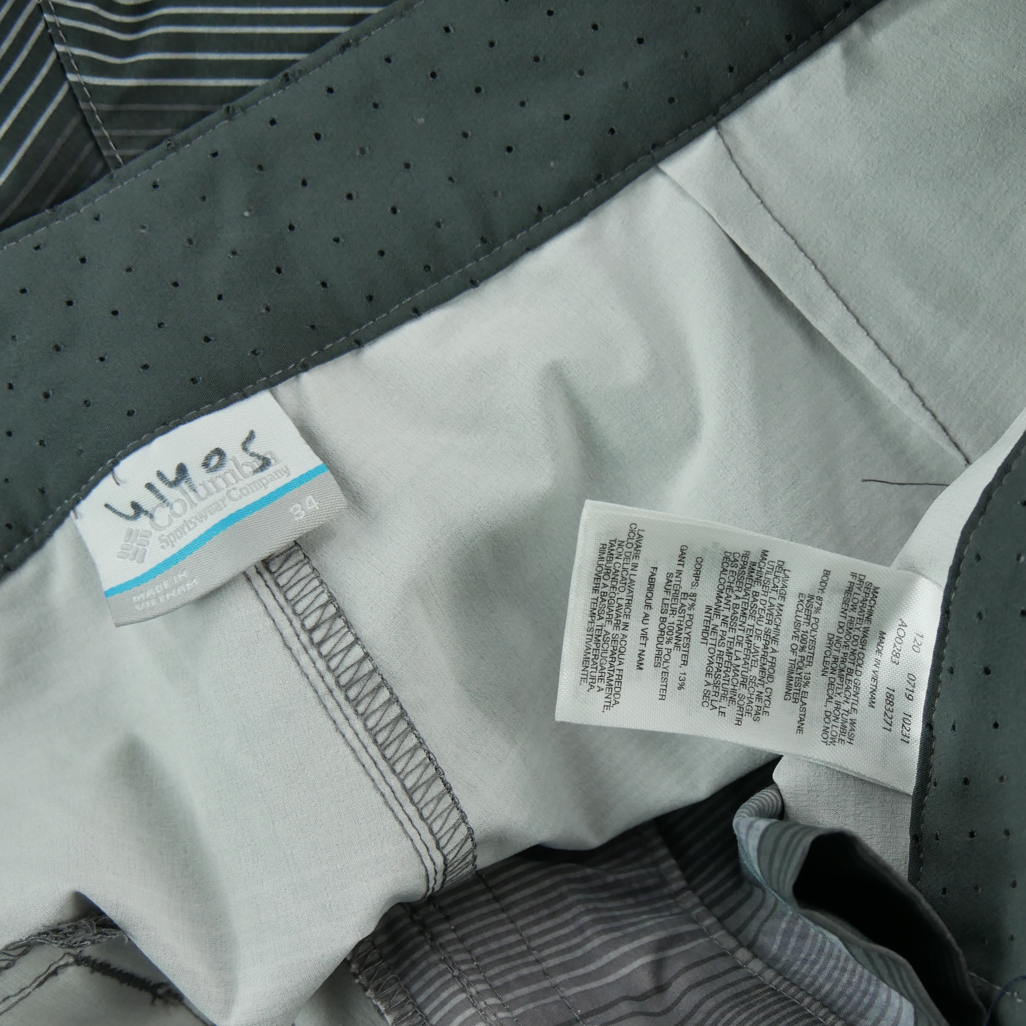 Short de bain Homme  Gris 5