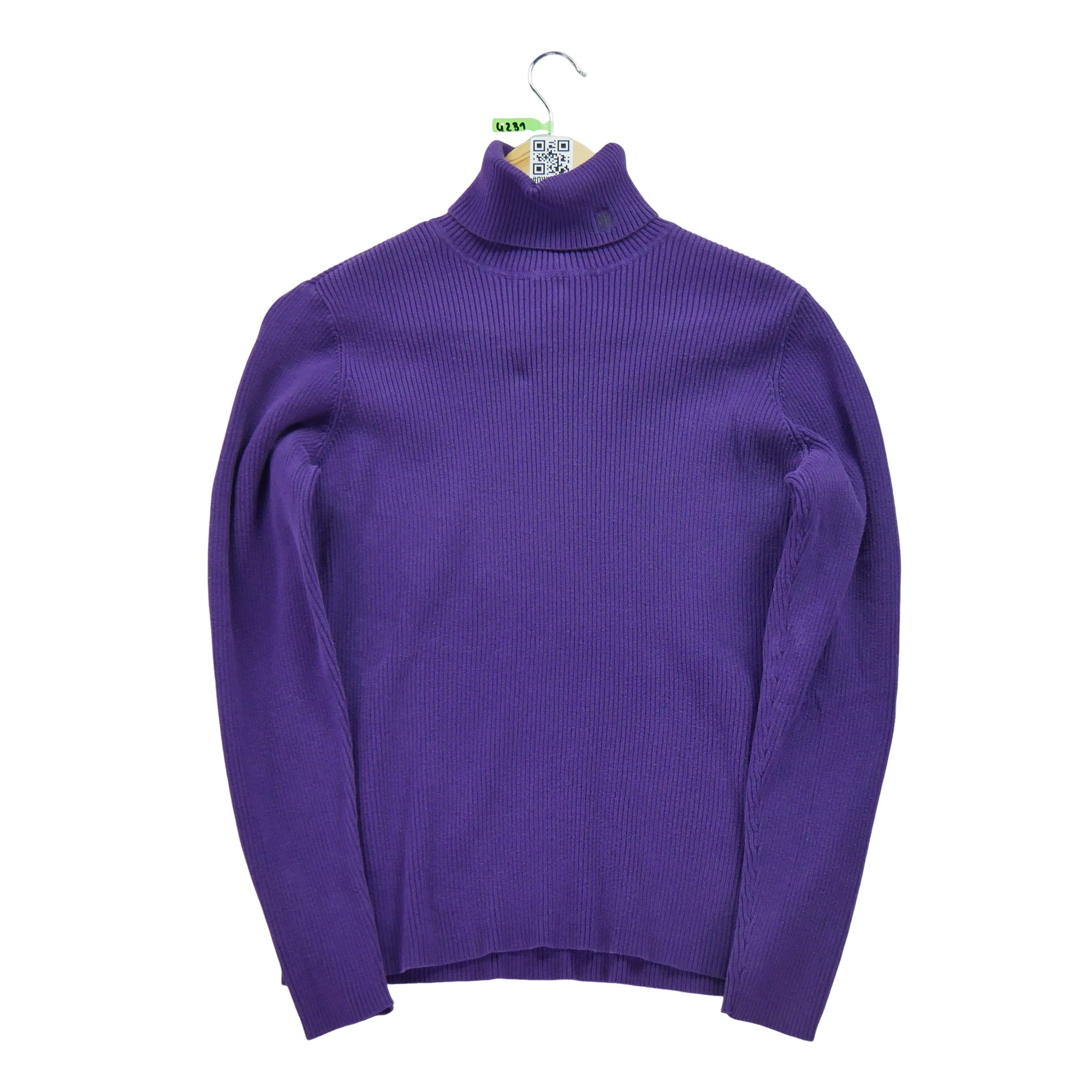 Pull Femme  col roulé Violet 1