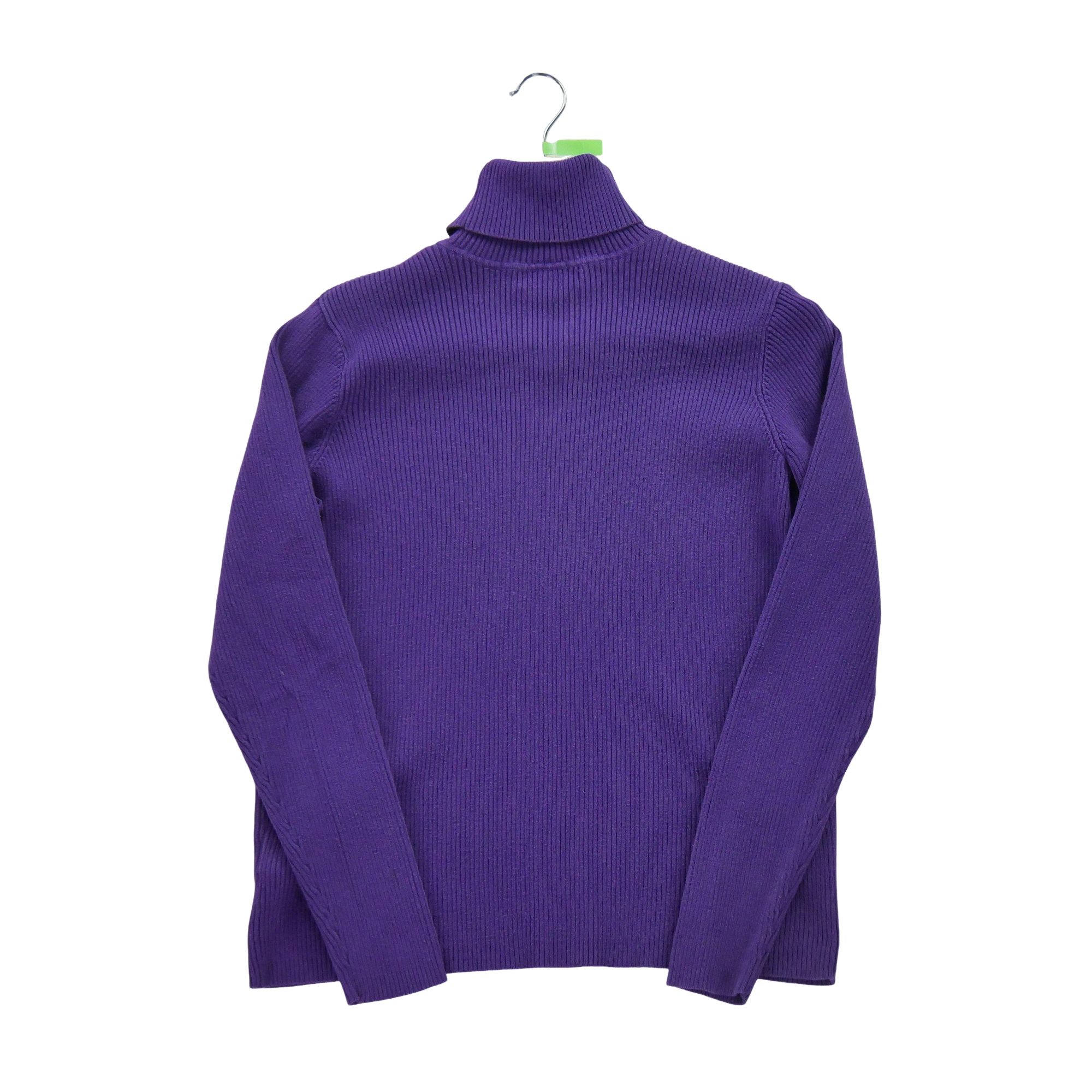 Pull Femme  col roulé Violet 2