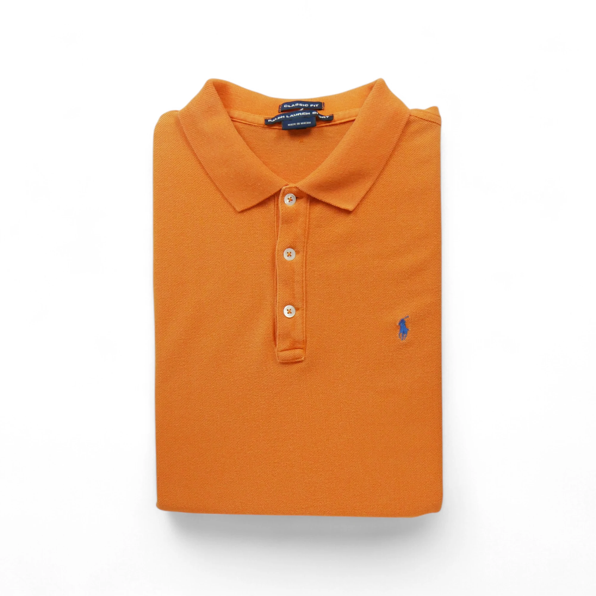 Polo manches courtes Femme  Orange 1