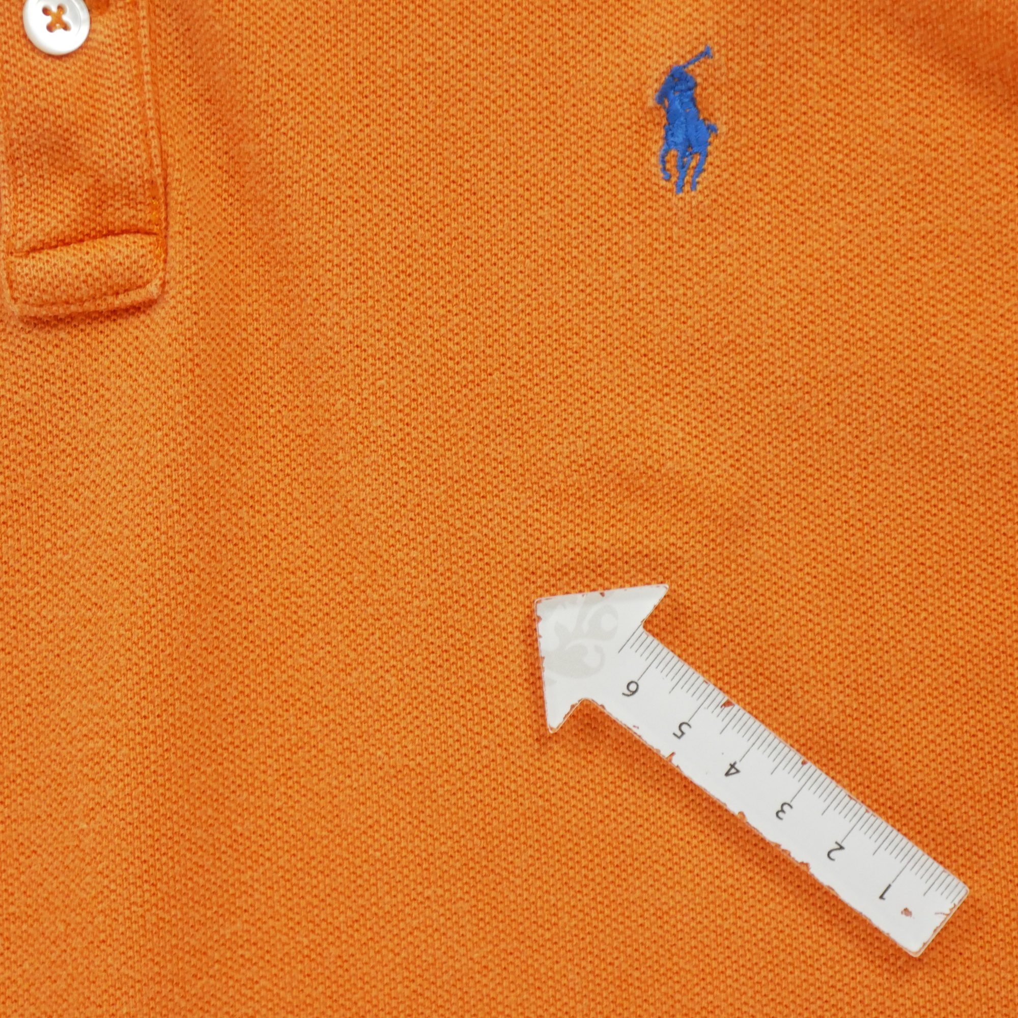 Polo manches courtes Femme  Orange 6
