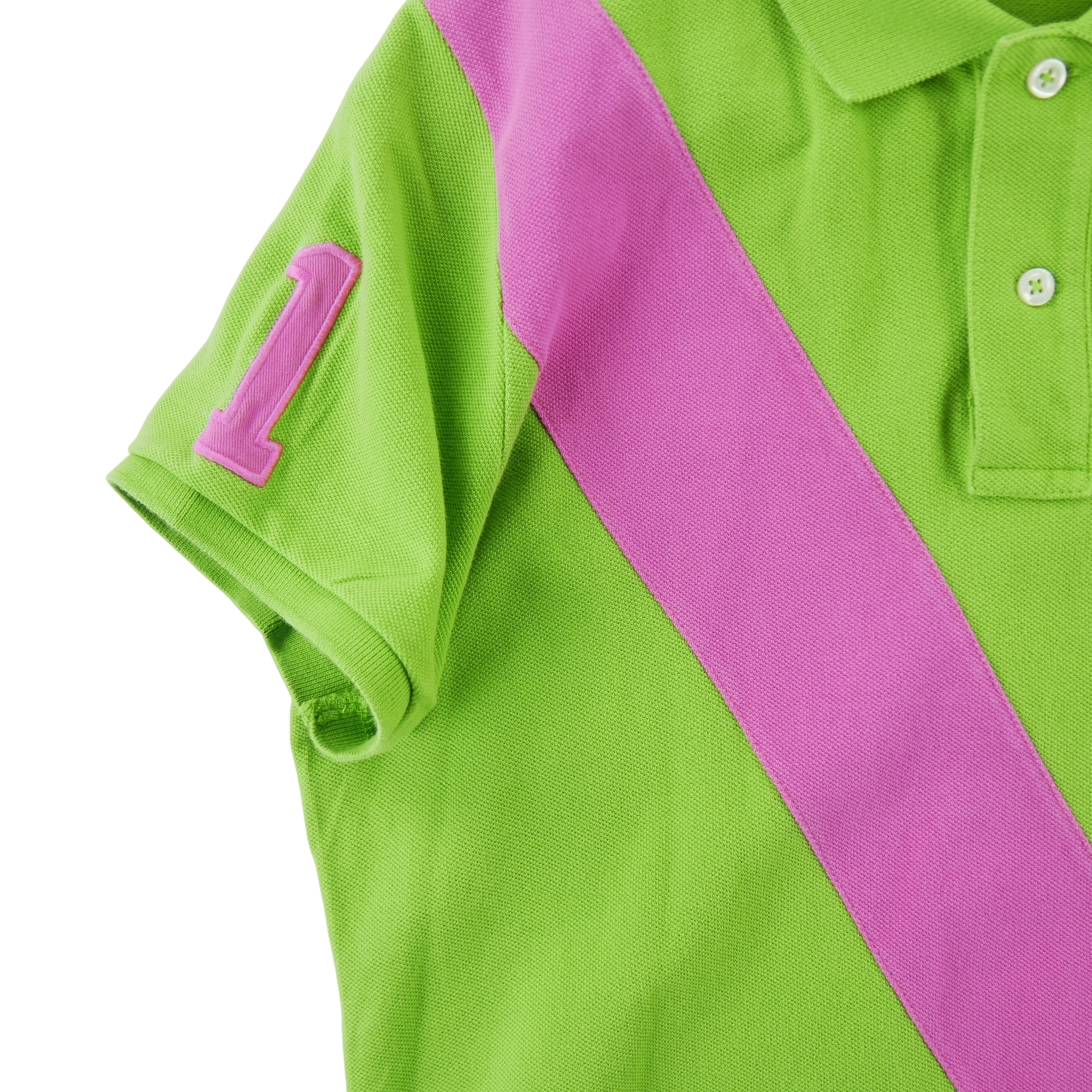 Polo manches courtes Femme  Vert 5