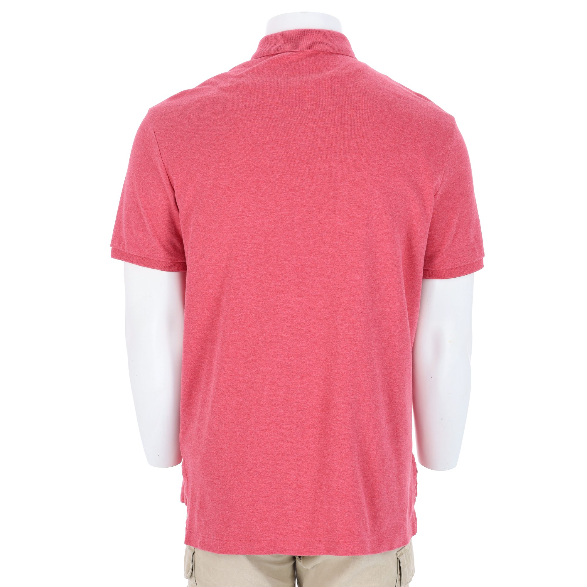 Polo manches courtes Homme  Rose 2