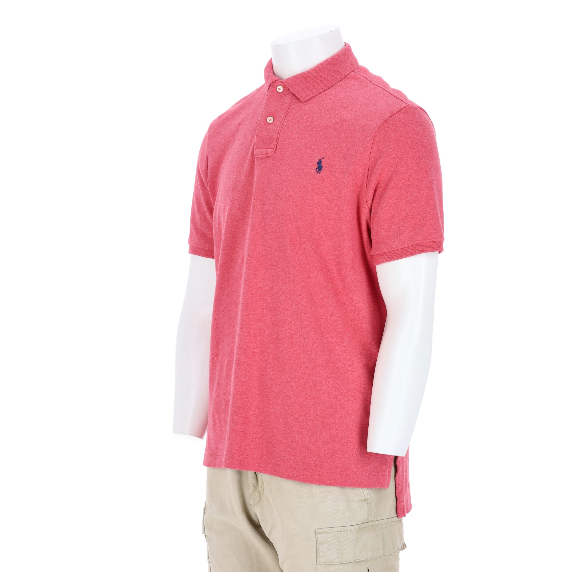 Polo manches courtes Homme  Rose 3