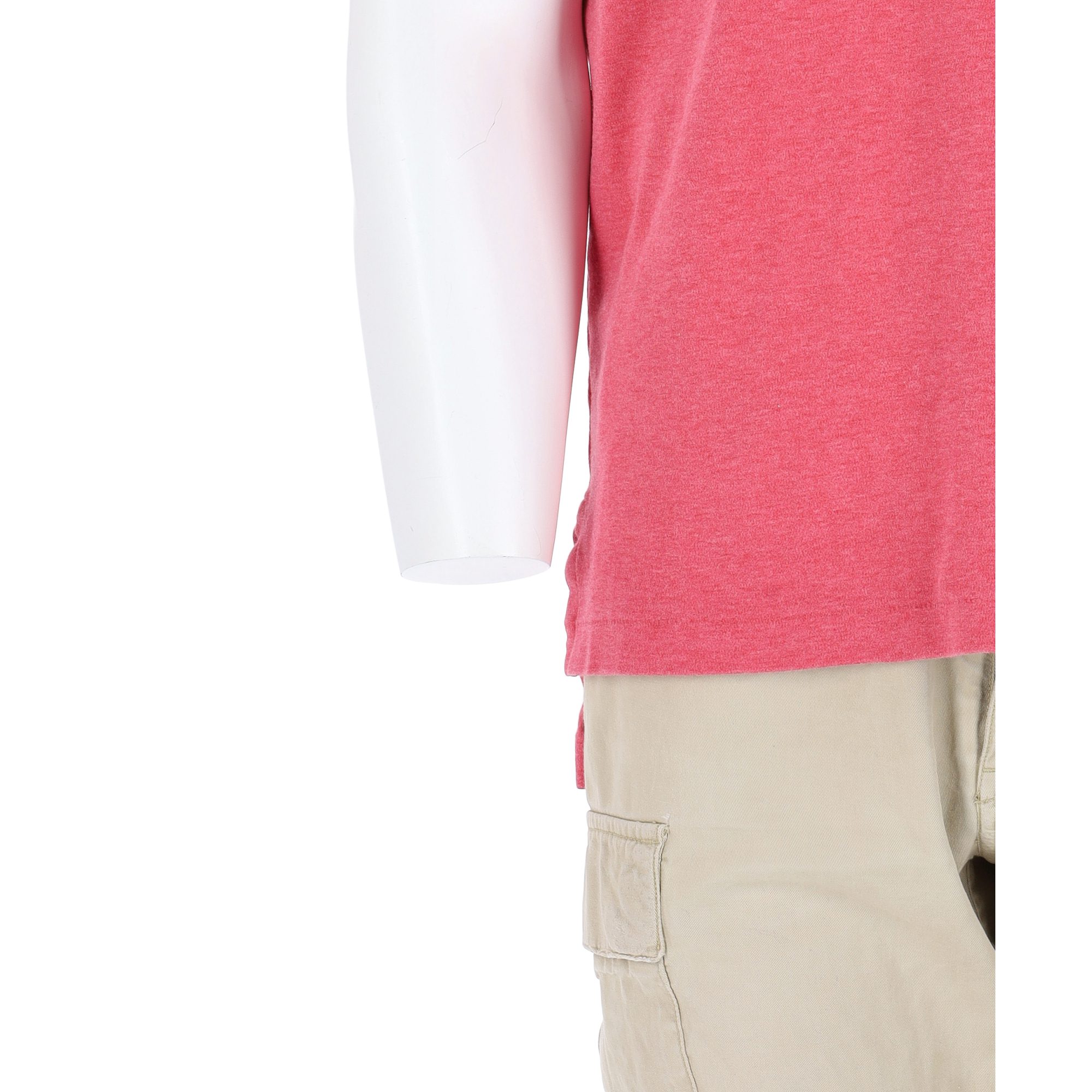 Polo manches courtes Homme  Rose 7