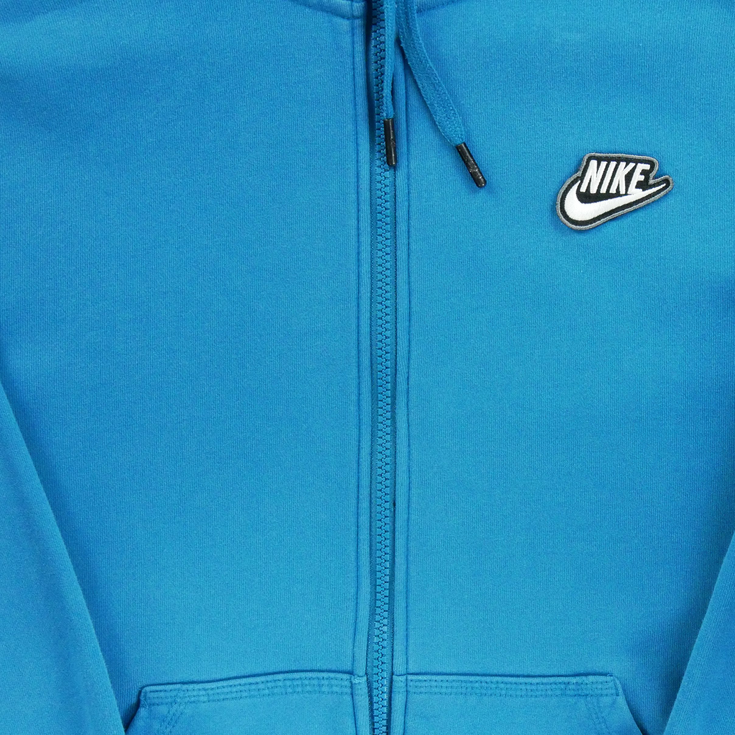 Sweat à capuche Homme  Full zip Bleu 4