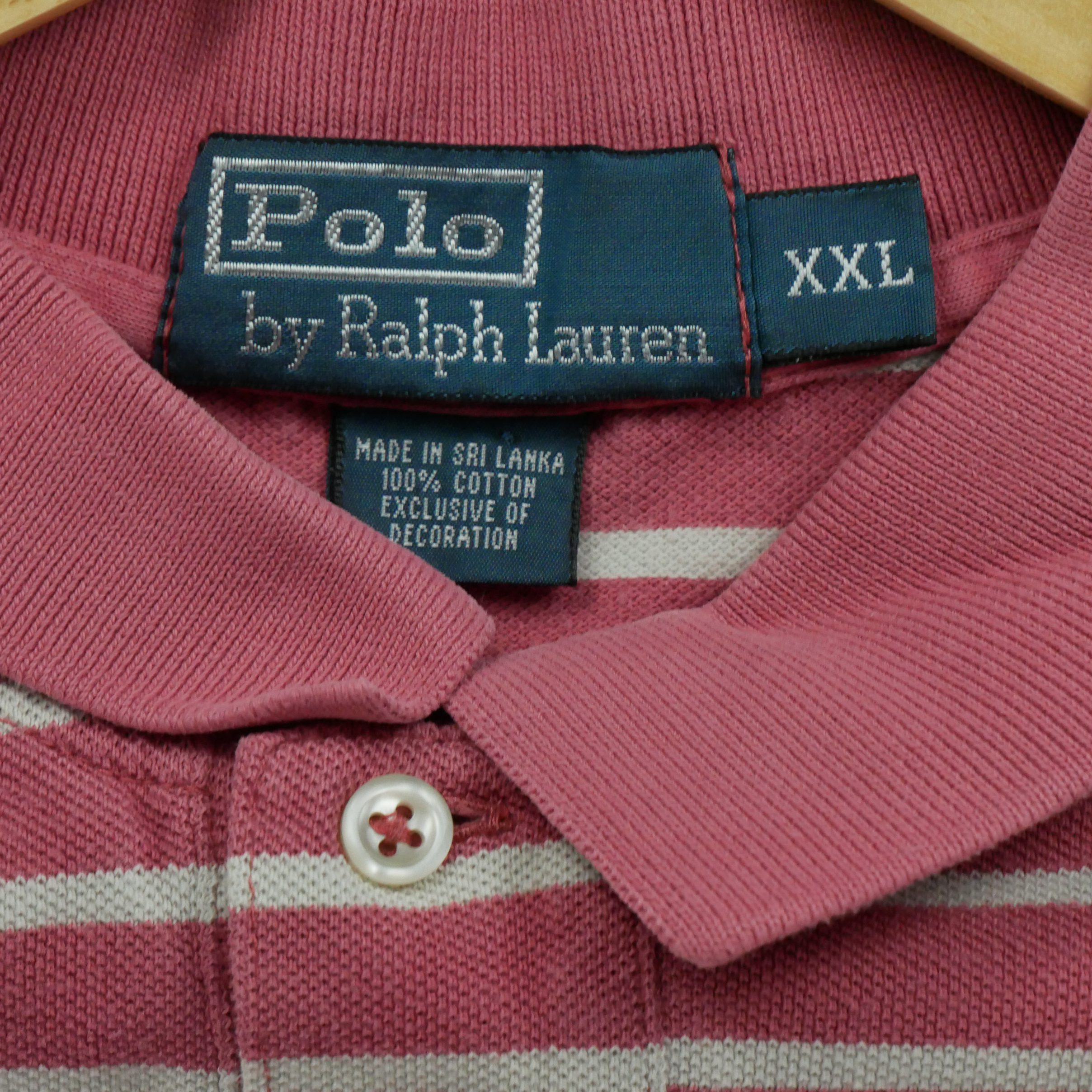 Polo manches courtes Homme  Rose 5