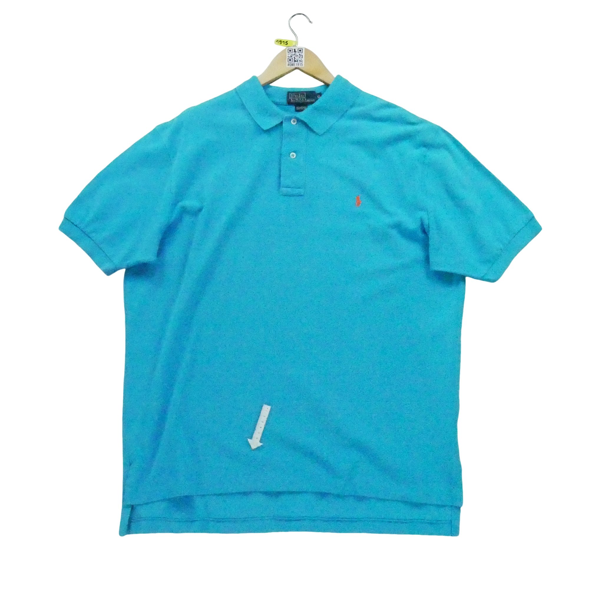 Polo manches courtes Homme  Turquoise 5