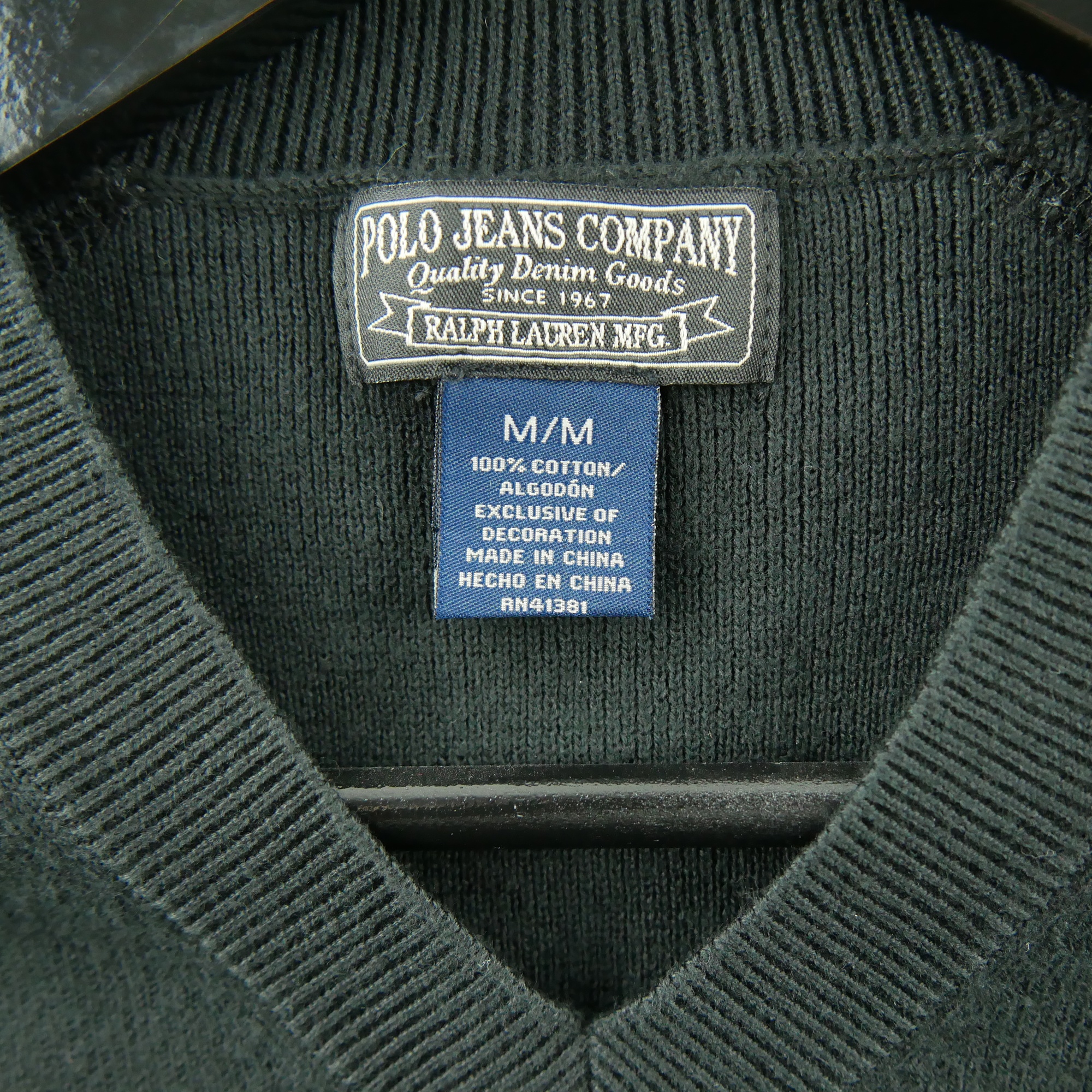 Pull Homme  Noir 5