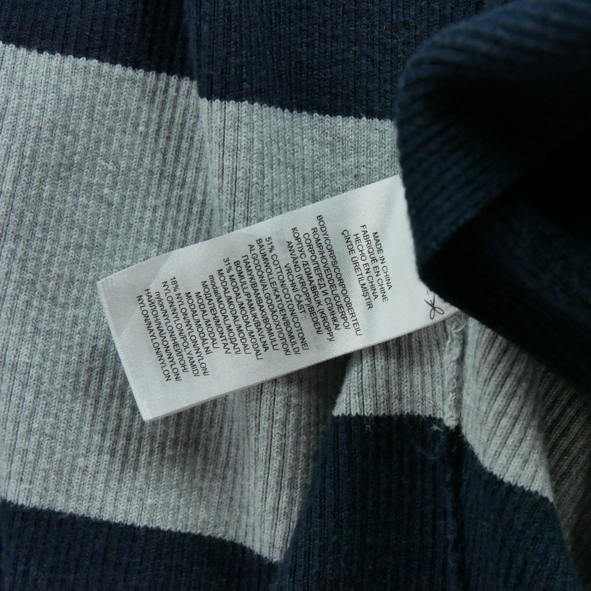 Gilet Femme cardigan Marine 5