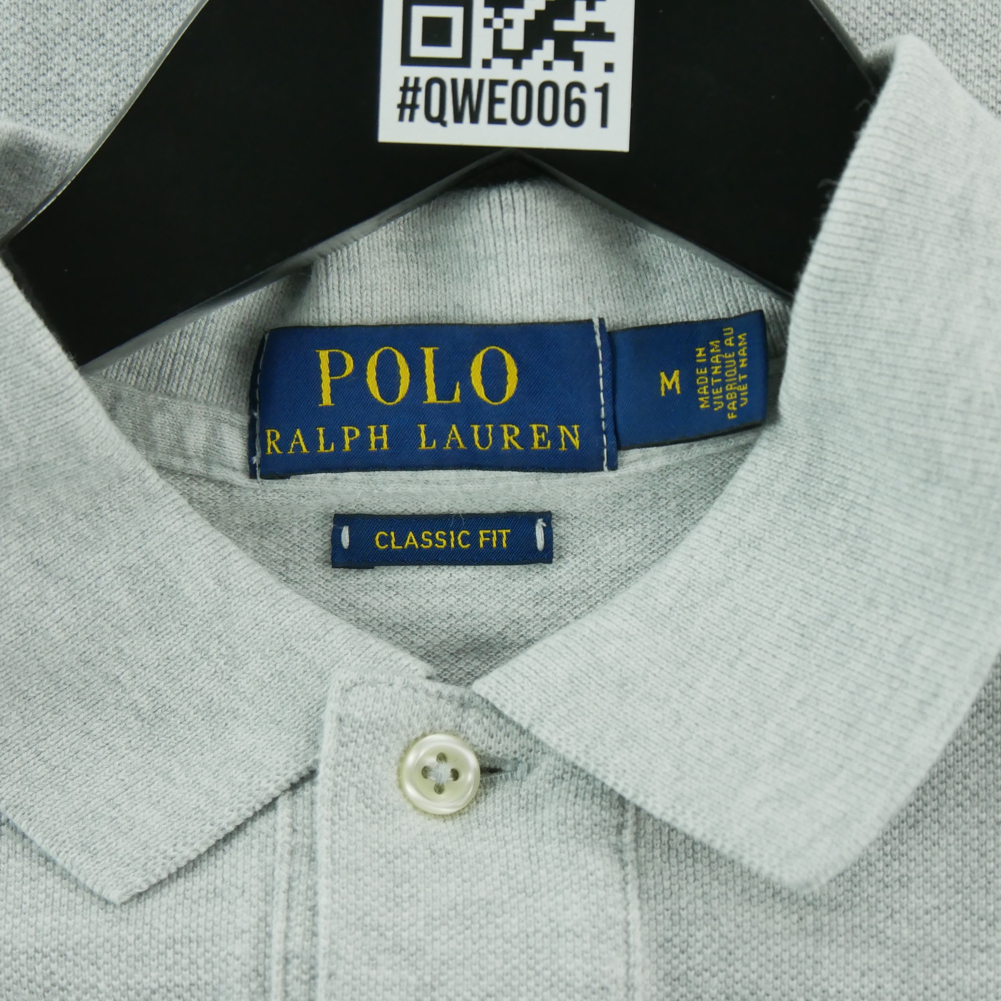 Polo manches courtes Homme  Gris 5