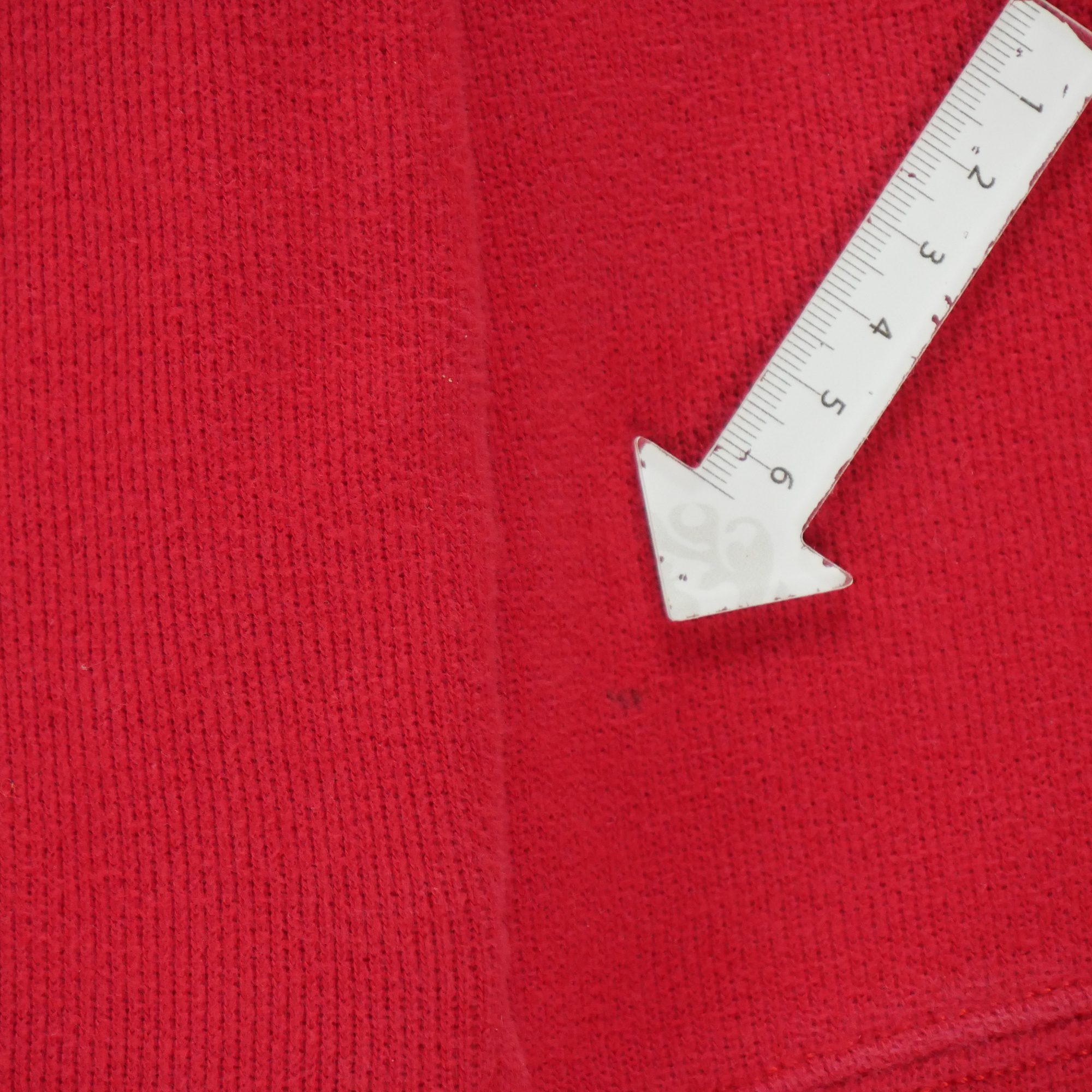 Pull Homme  demi-zippé Rouge 6