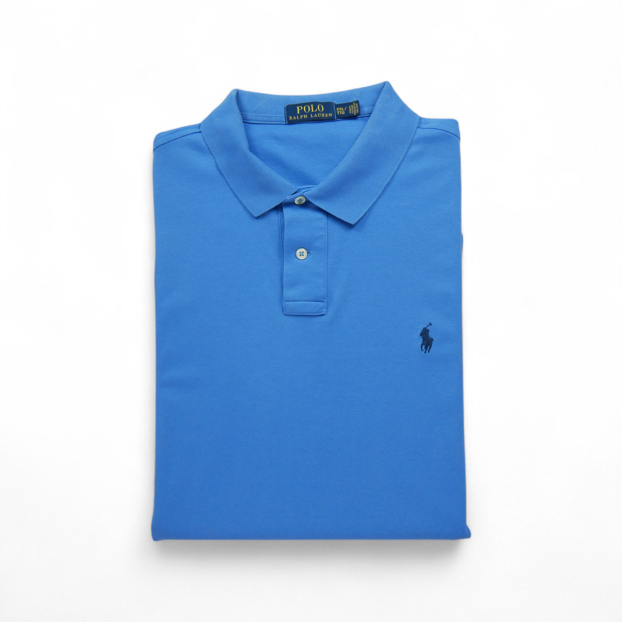 Polo manches courtes Homme  Bleu clair - Excellent état