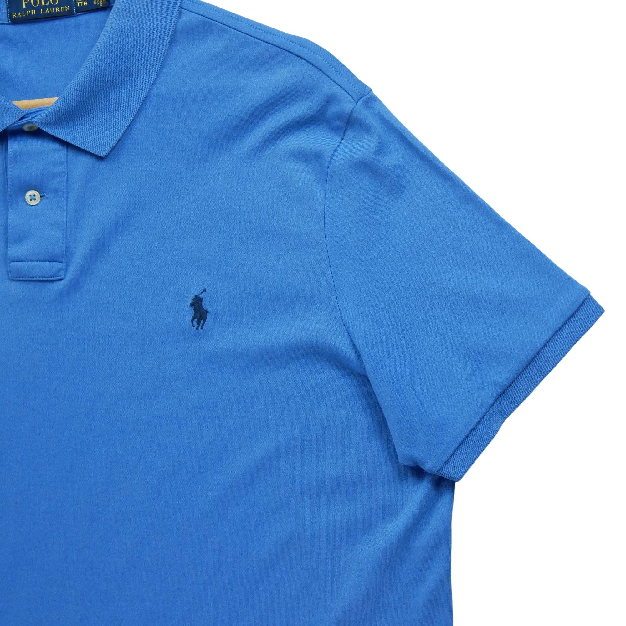 Polo manches courtes Homme  Bleu clair 4