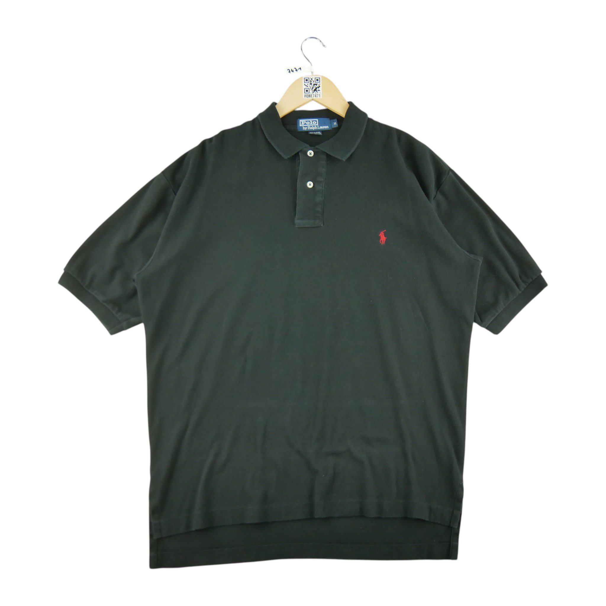 Polo manches courtes Homme  Noir 2