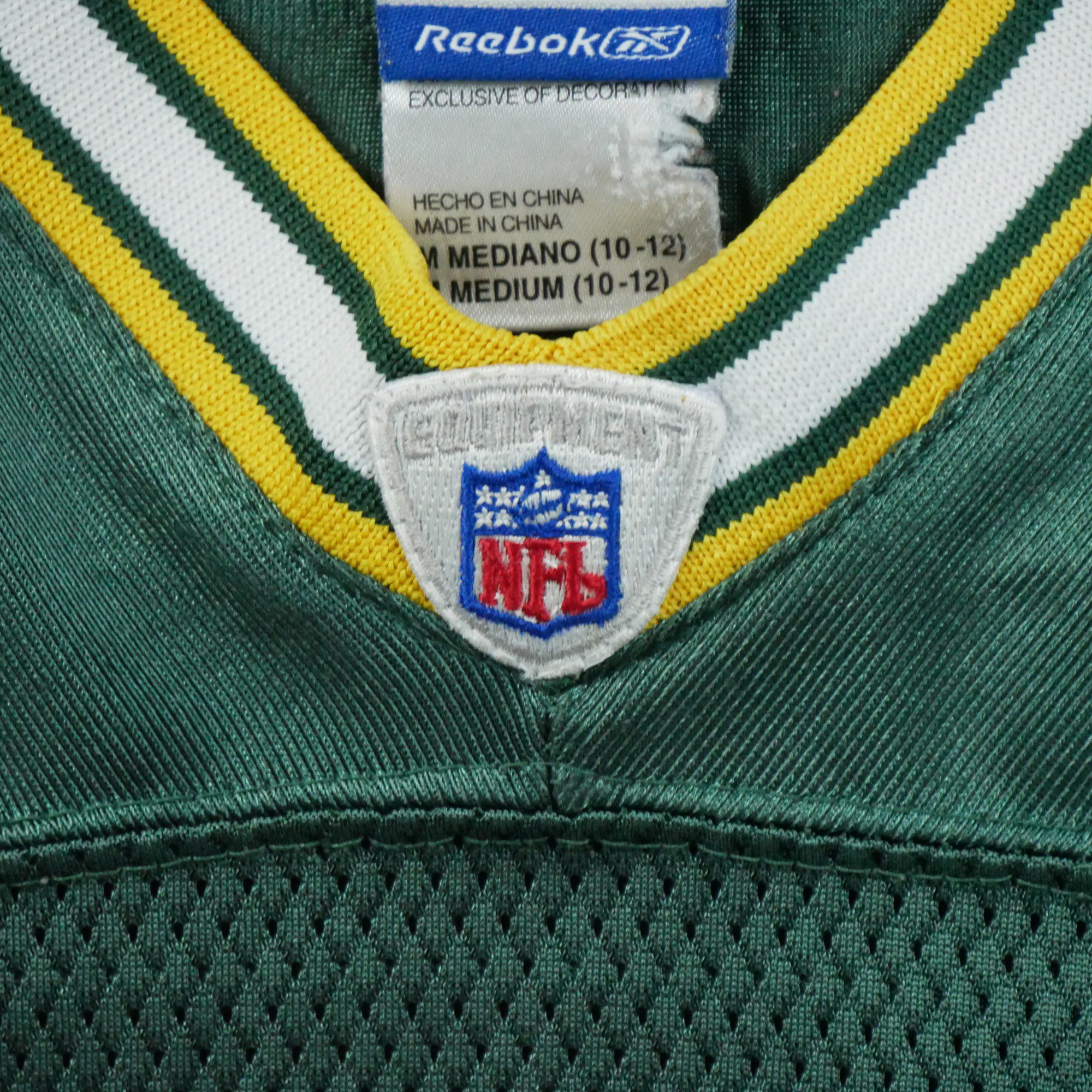 Maillot Reebok Green Bay Packers NFL 9