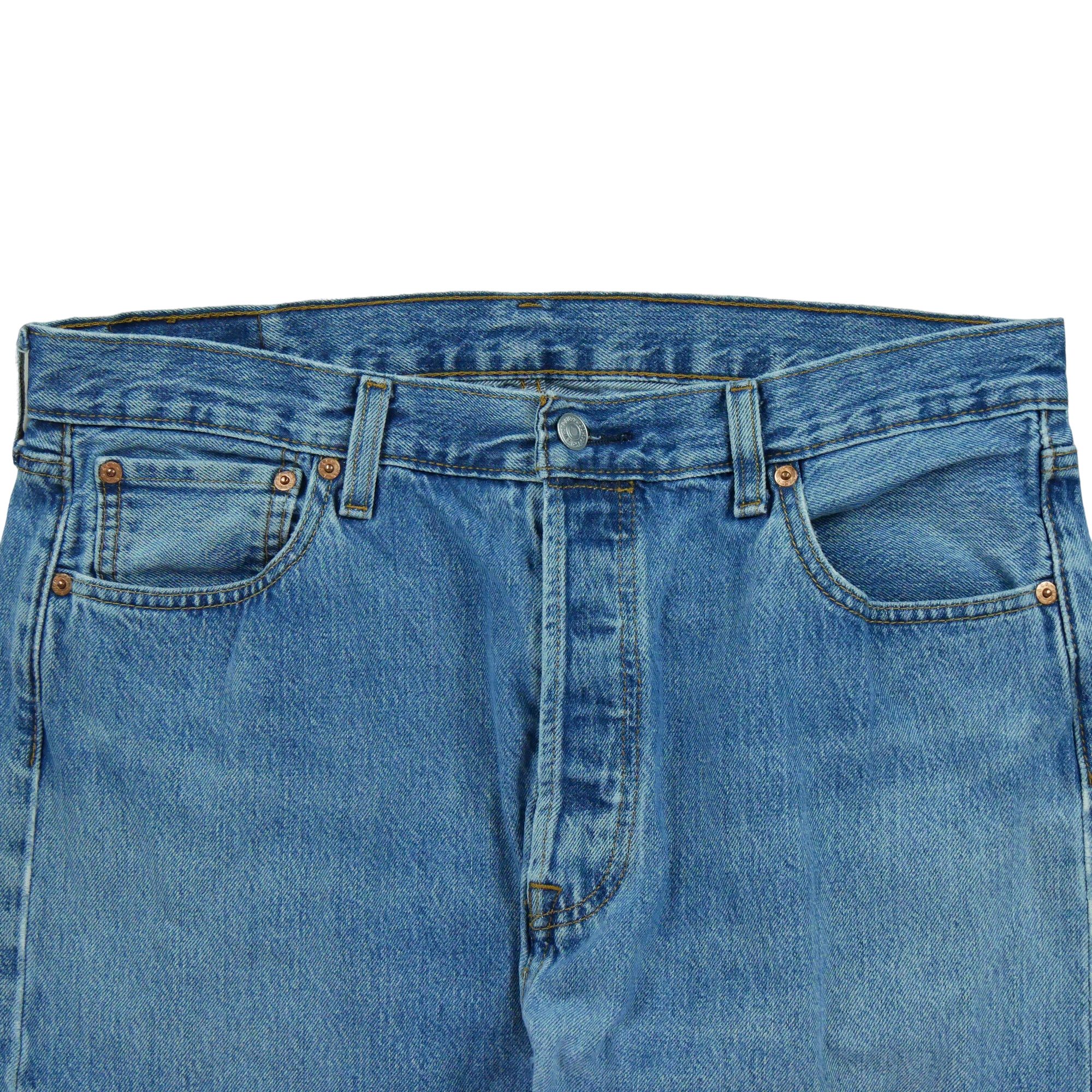 Jean Homme Levis 501 Bleu clair 3