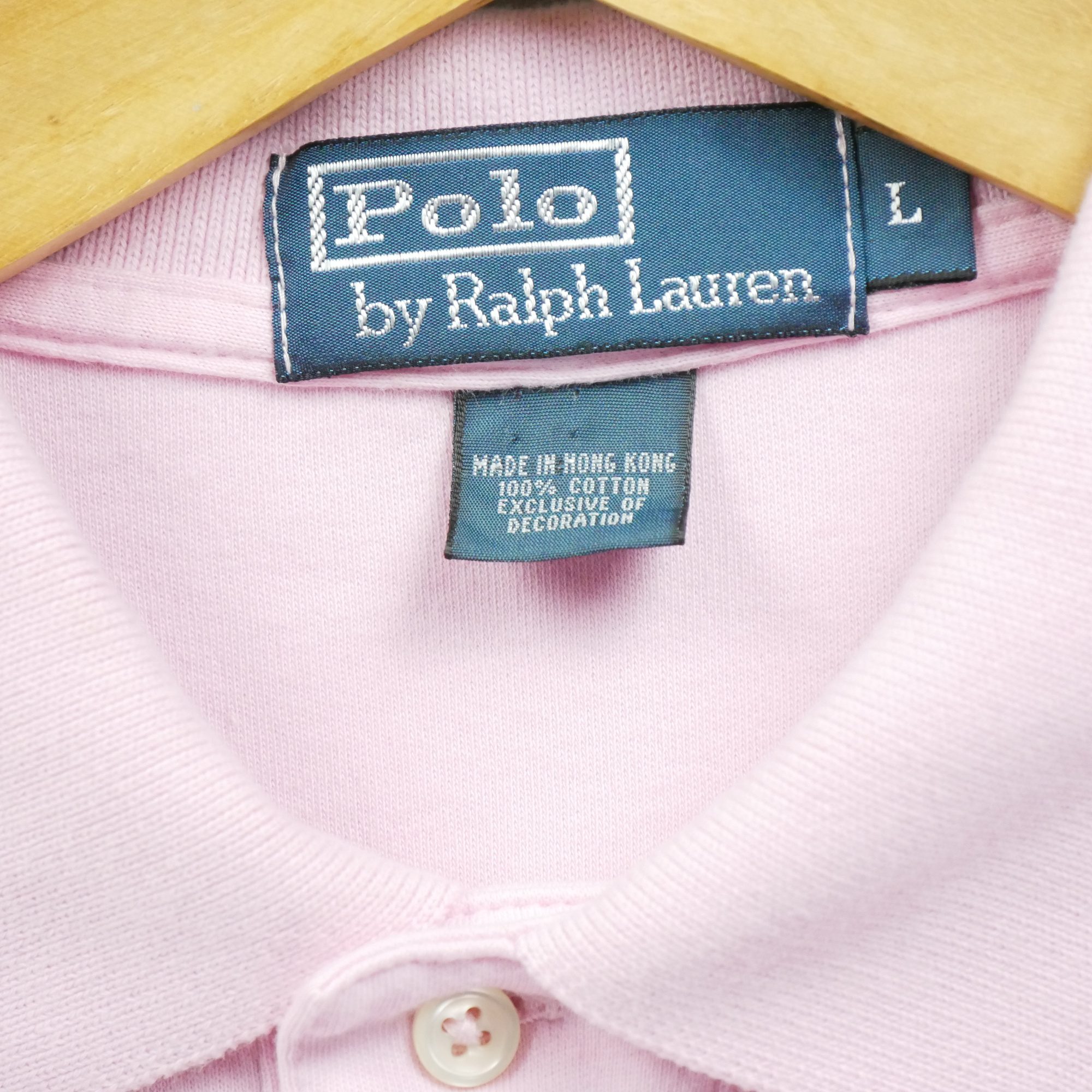 Polo manches courtes Homme  Rose 8