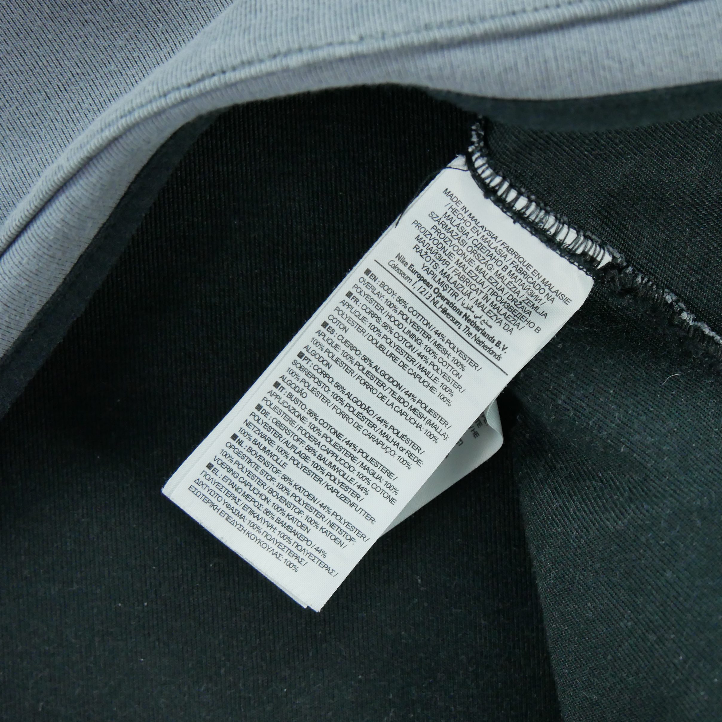 Sweat à capuche Homme Gris 6