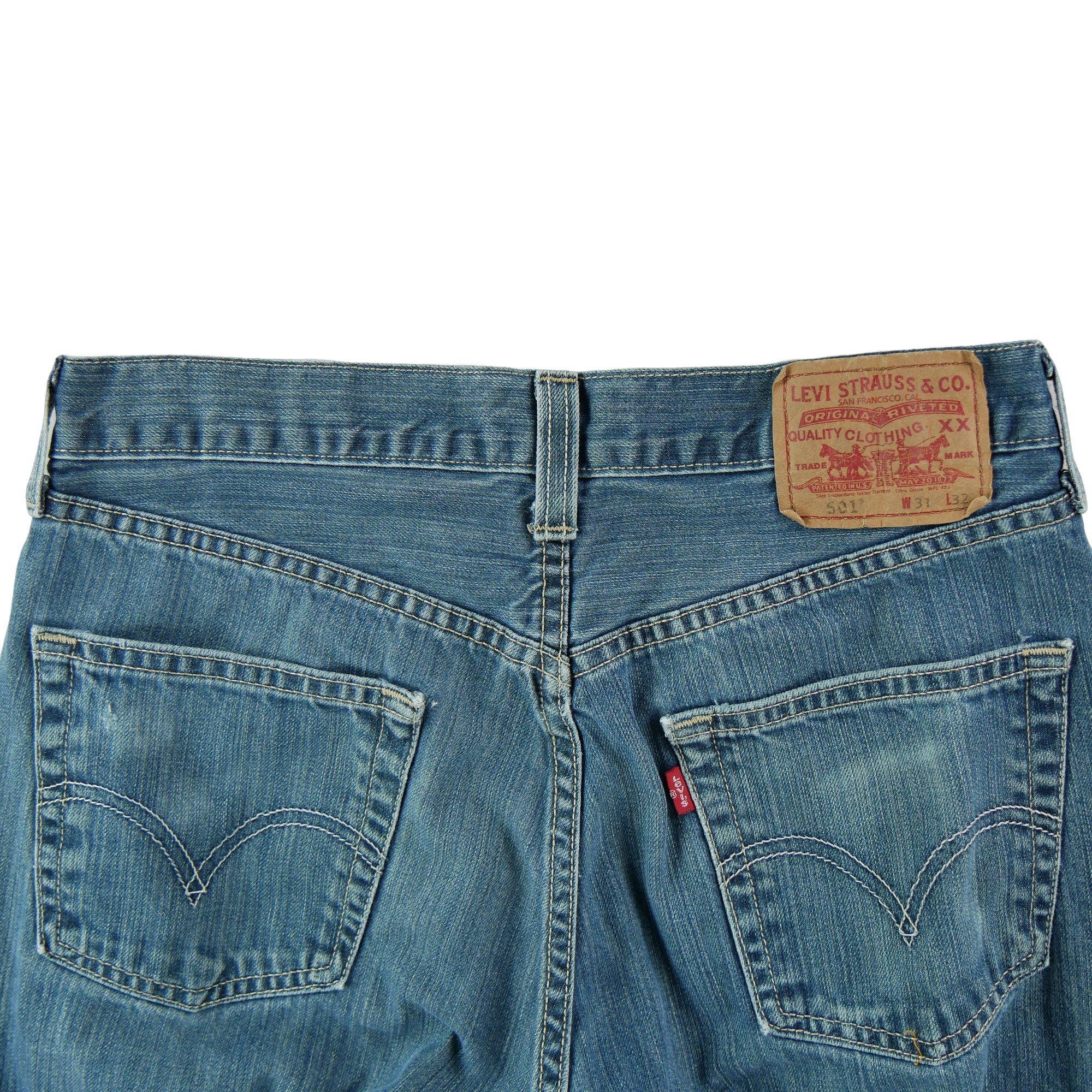 Jean Homme Levis 501 Bleu 4