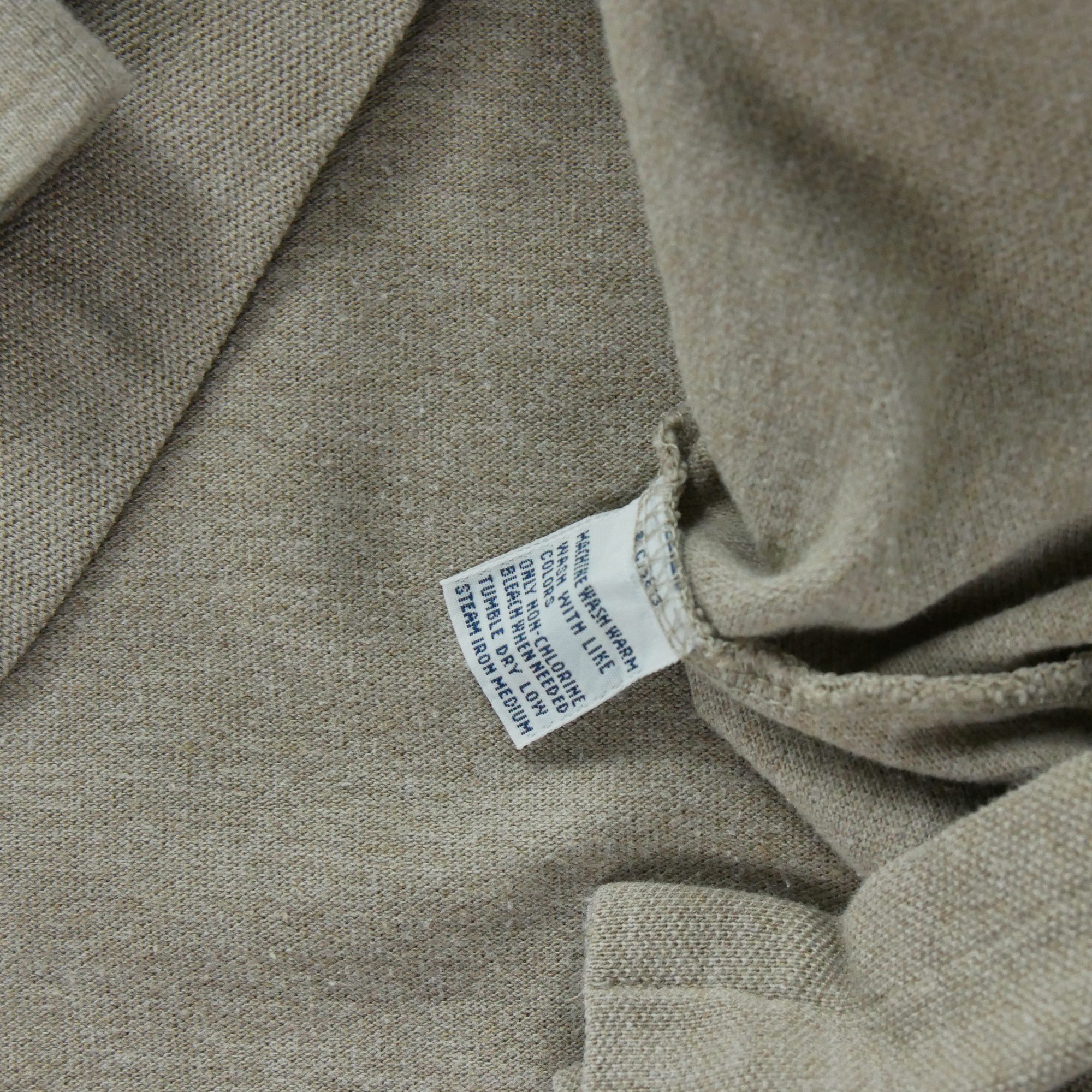 Polo manches longues Homme  Beige 10