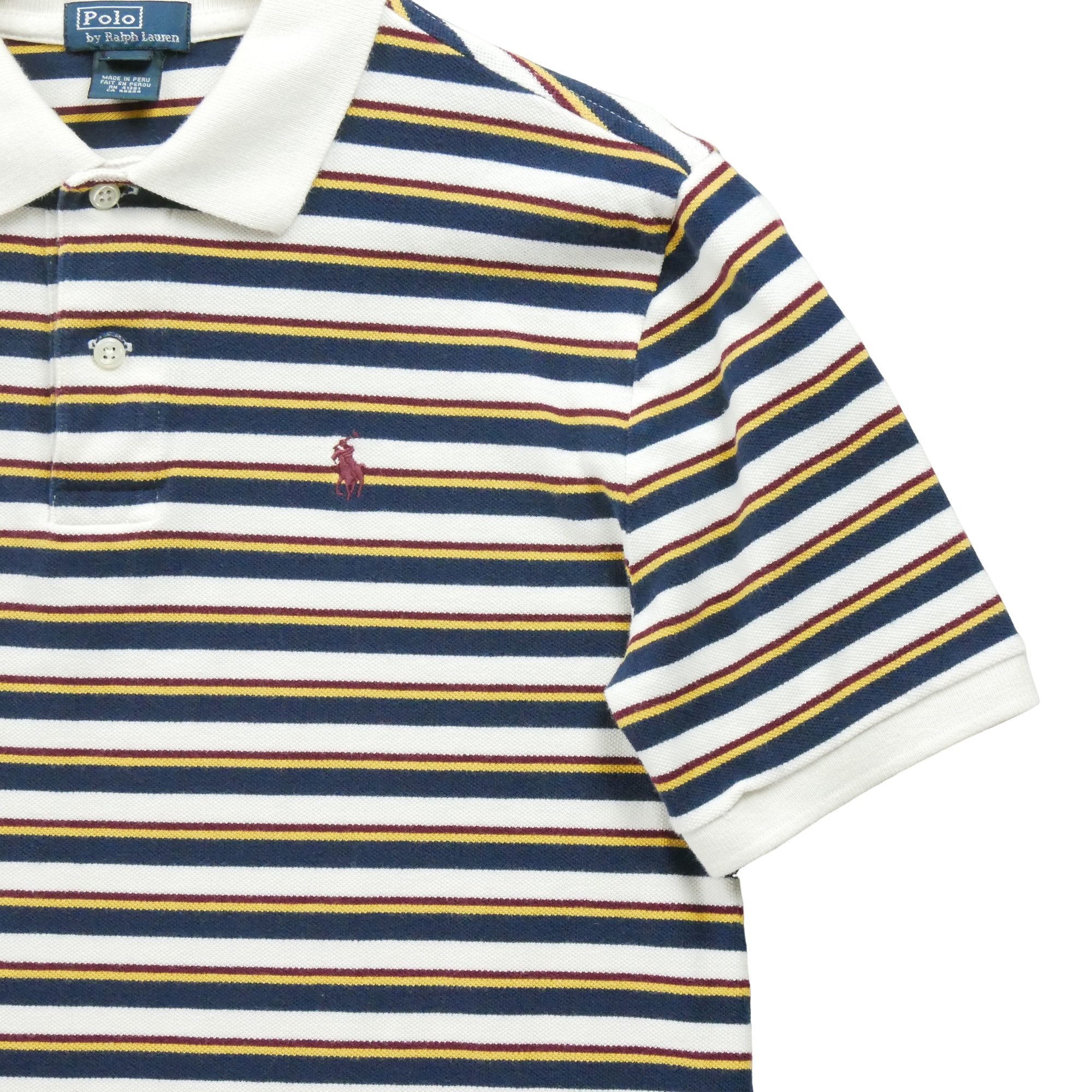 Polo manches courtes Homme  Marine 3