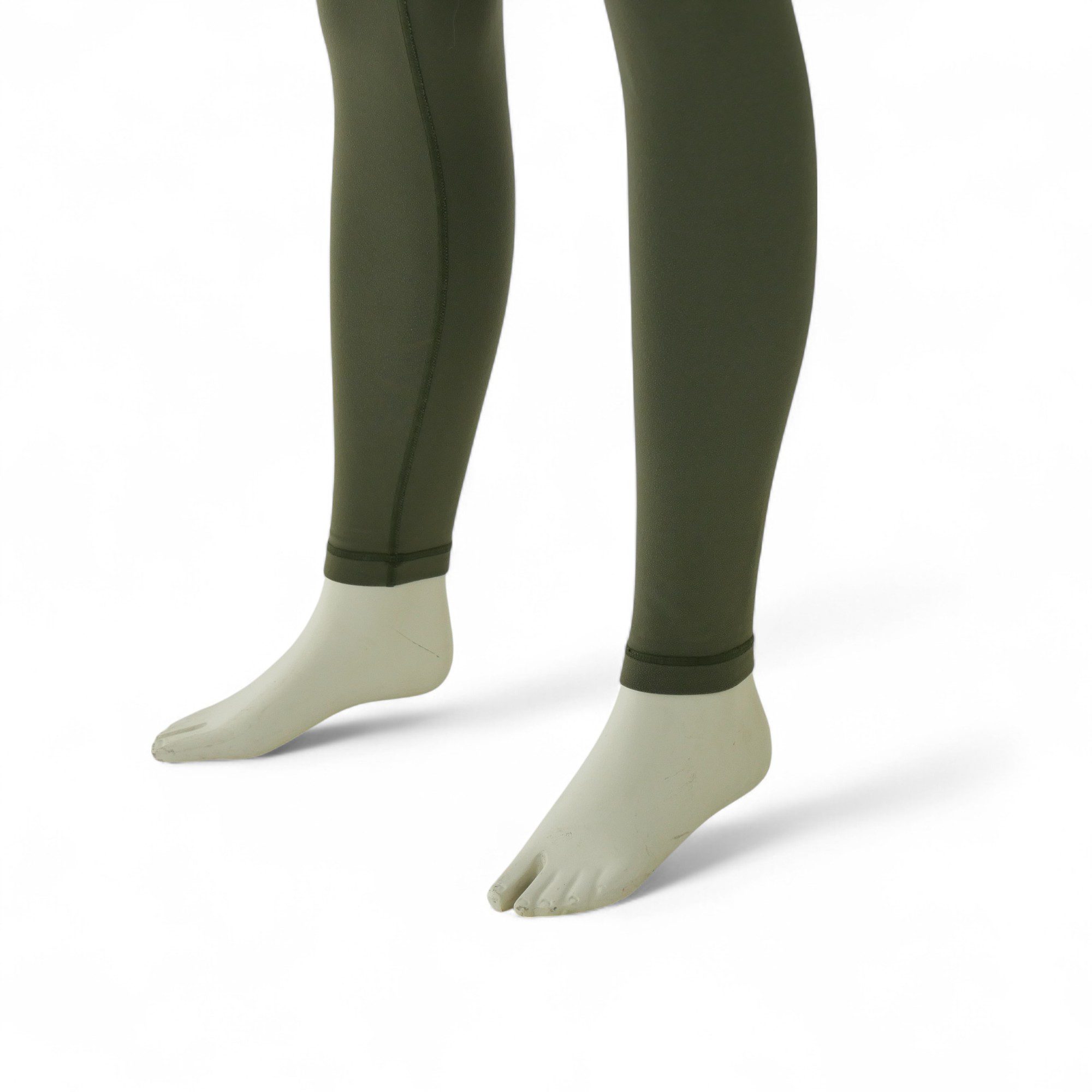 Leggings Femme  Yoga Course Kaki 3
