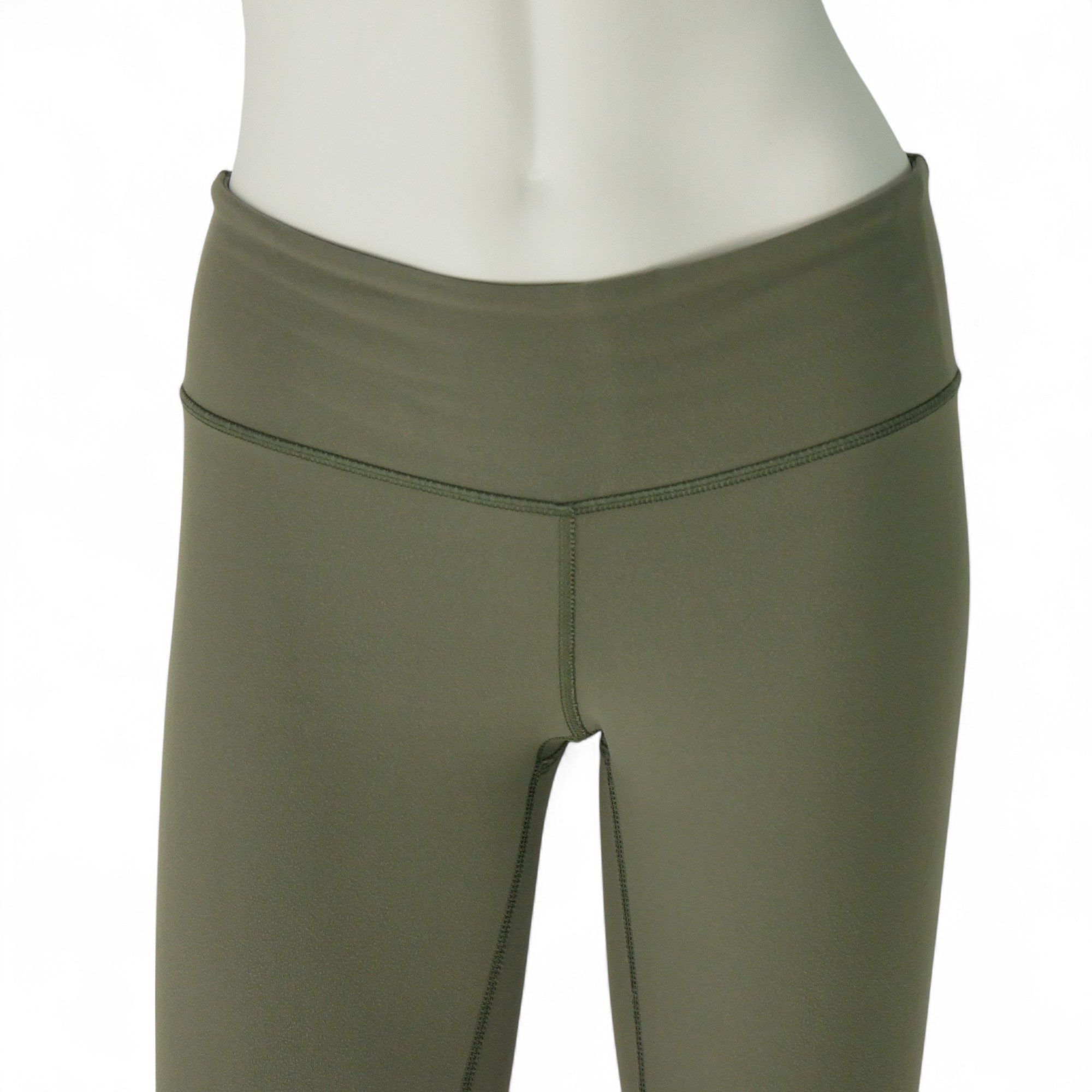 Leggings Femme  Yoga Course Kaki 4