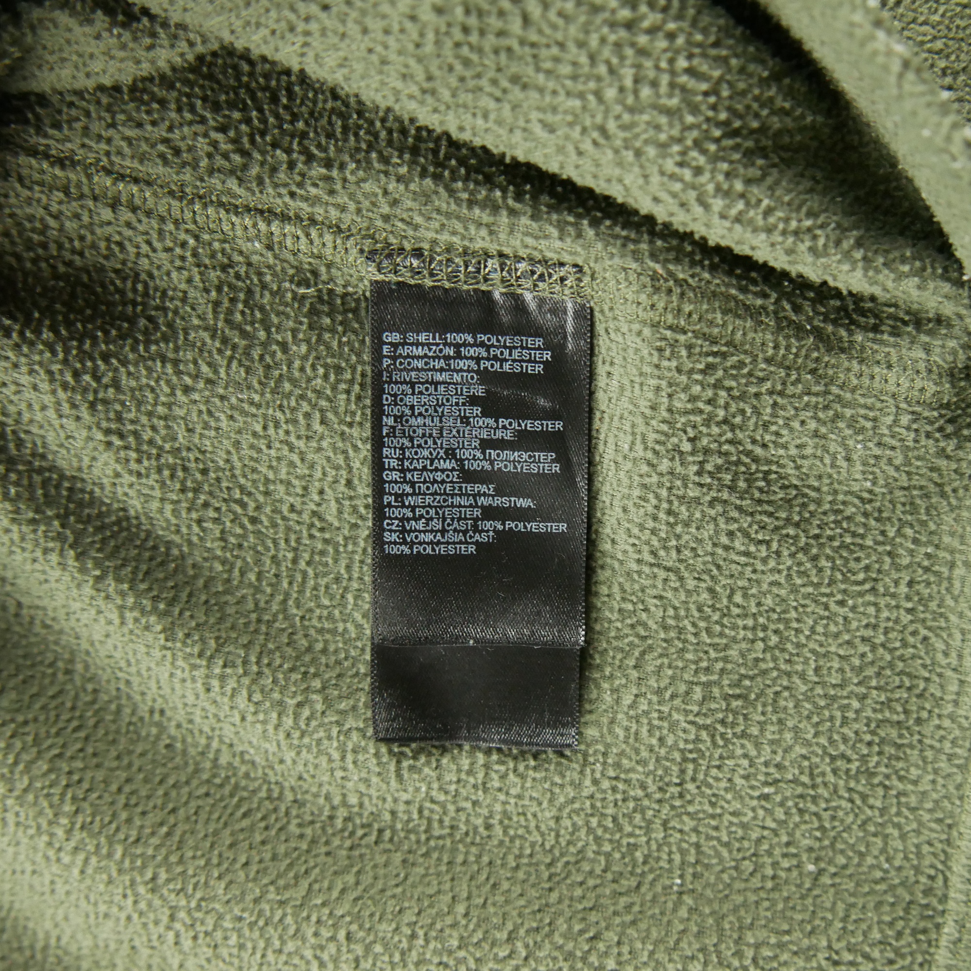 Pull polaire Homme  TNF Kaki 8